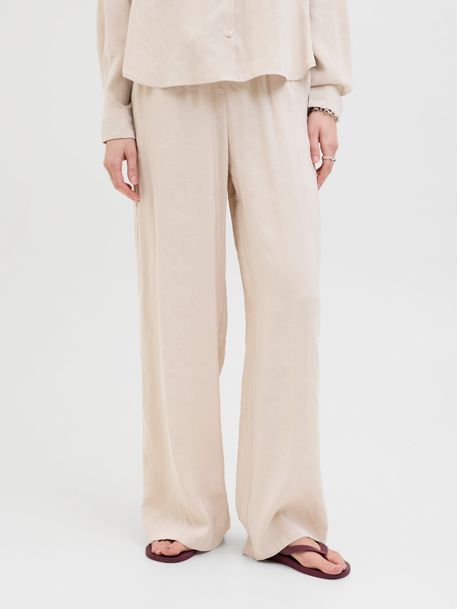 JXFIE SOFT PANT - FEATHER GREY