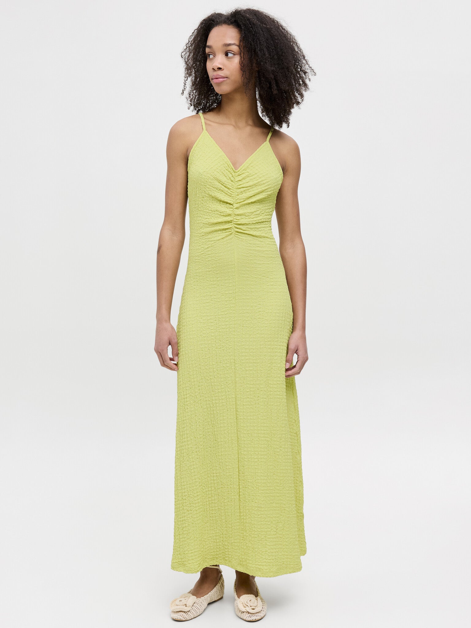 JXMOON LONG DRESS - PALE GREEN