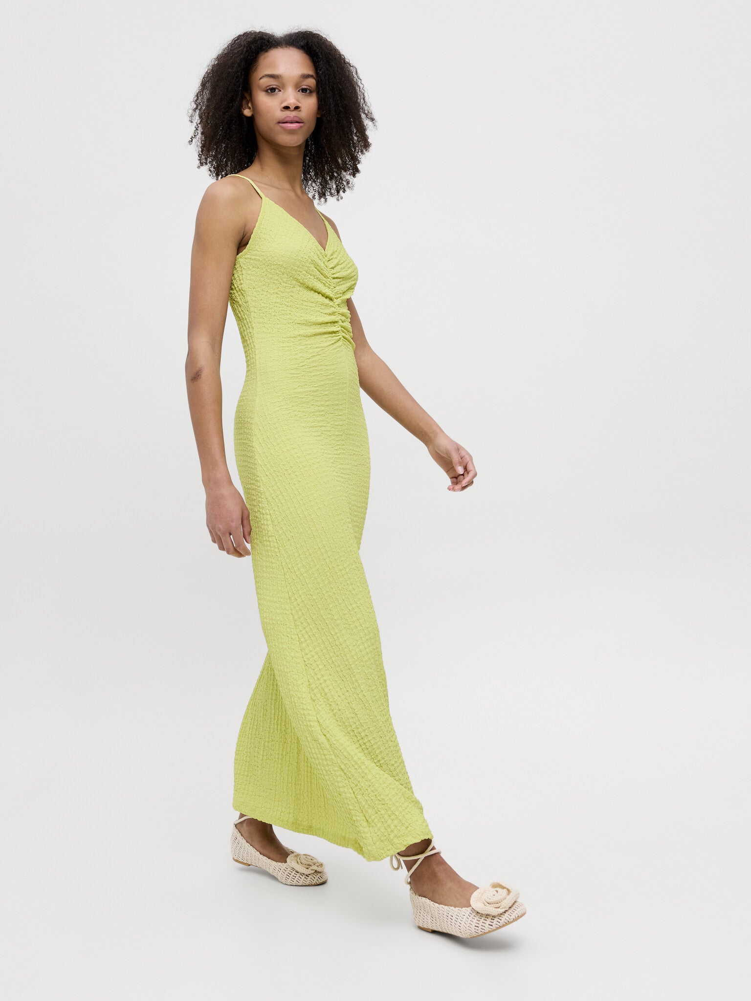 JXMOON LONG DRESS - PALE GREEN