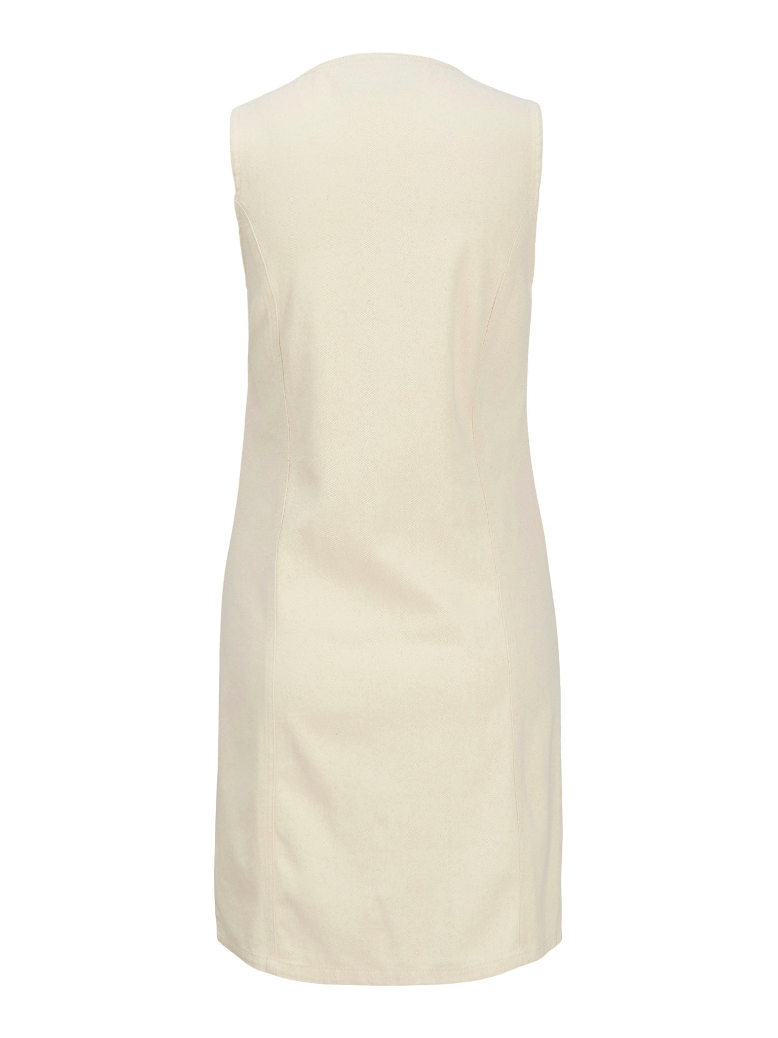 JXDORA NARA SHORT DENIM DRESS - OFF WHITE DENIM