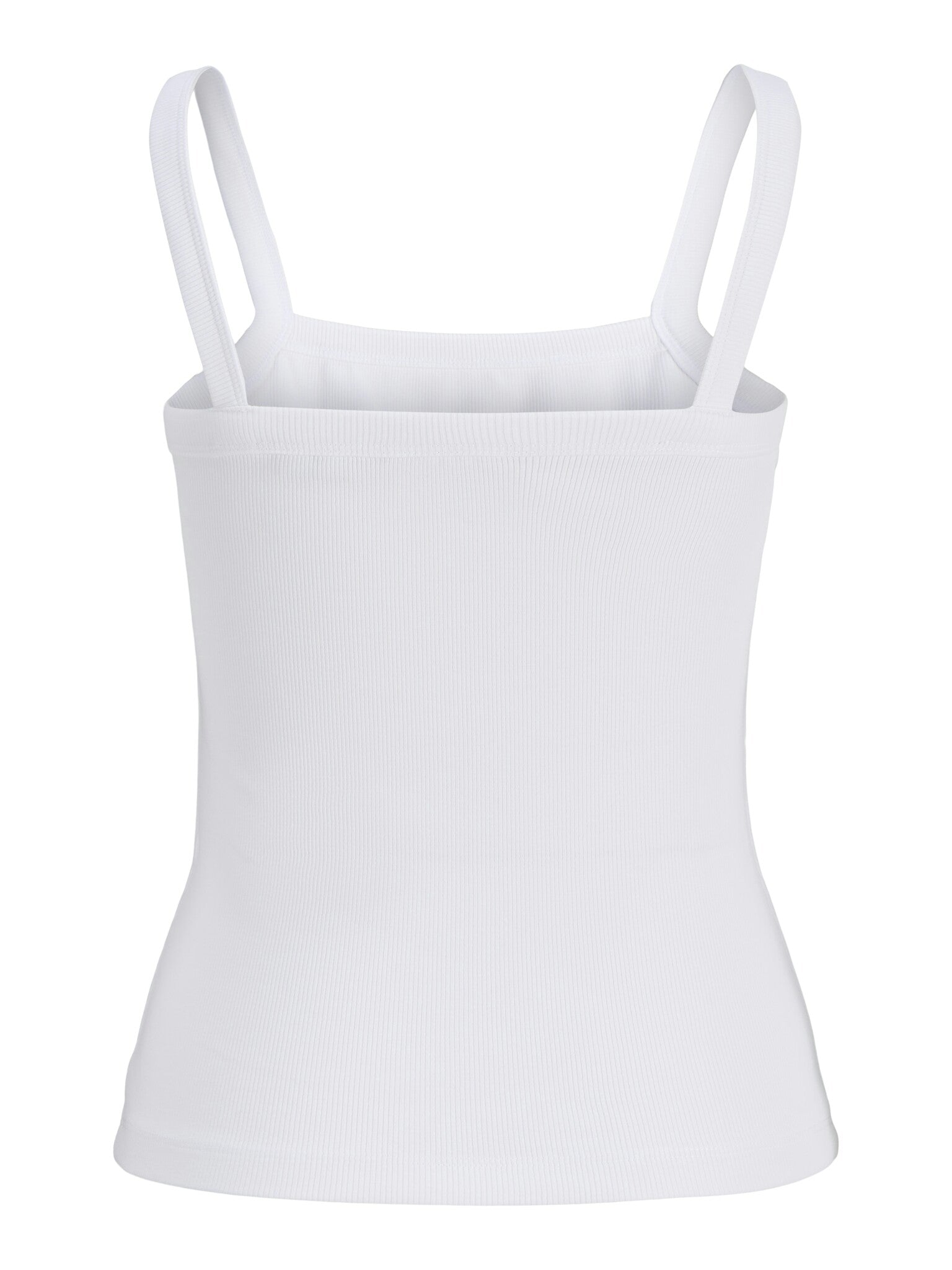 JXFIFI RIB TOP - BRIGHT WHITE