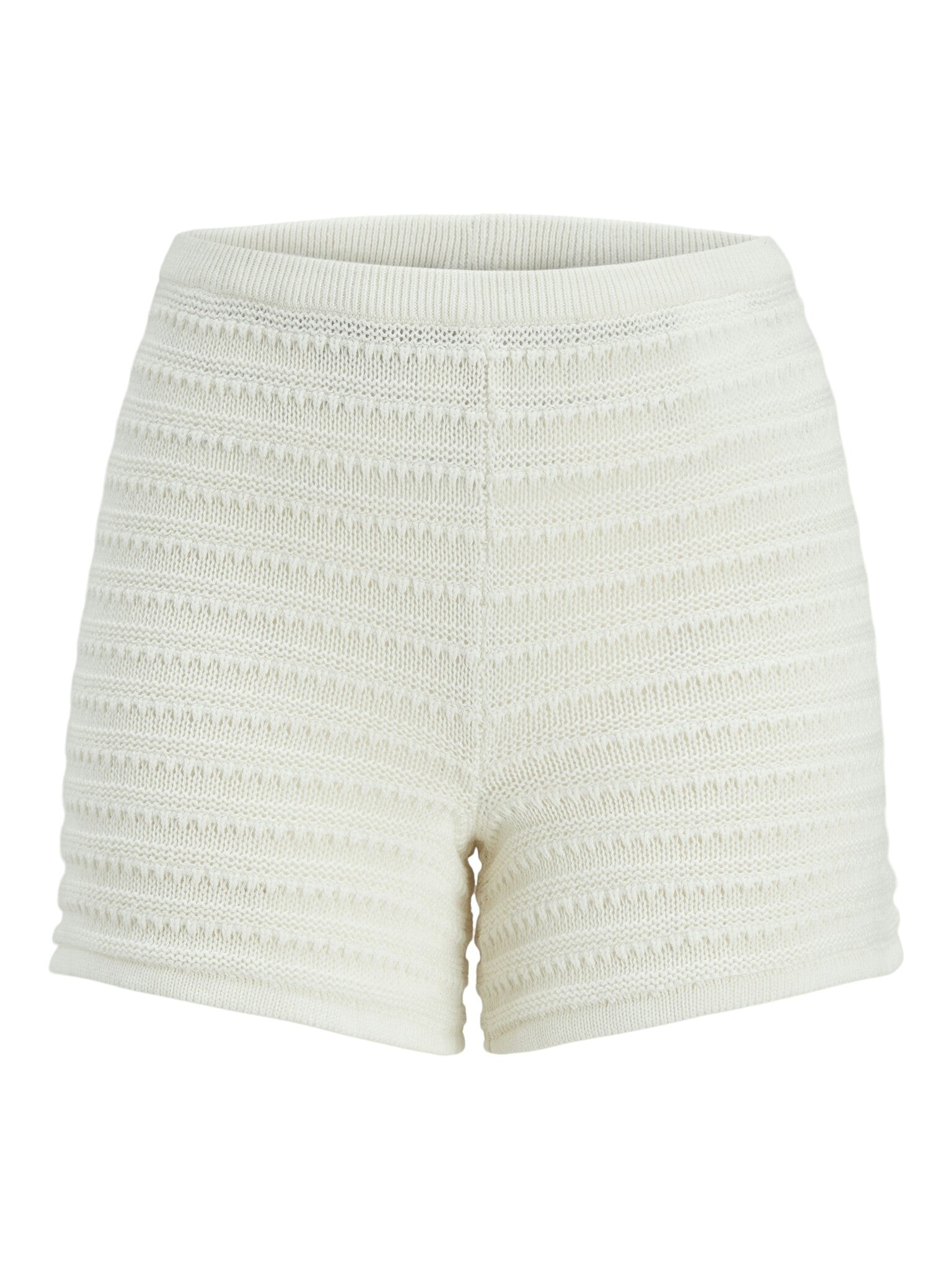 JXRORY SHORTS KNIT - VANILLA ICE