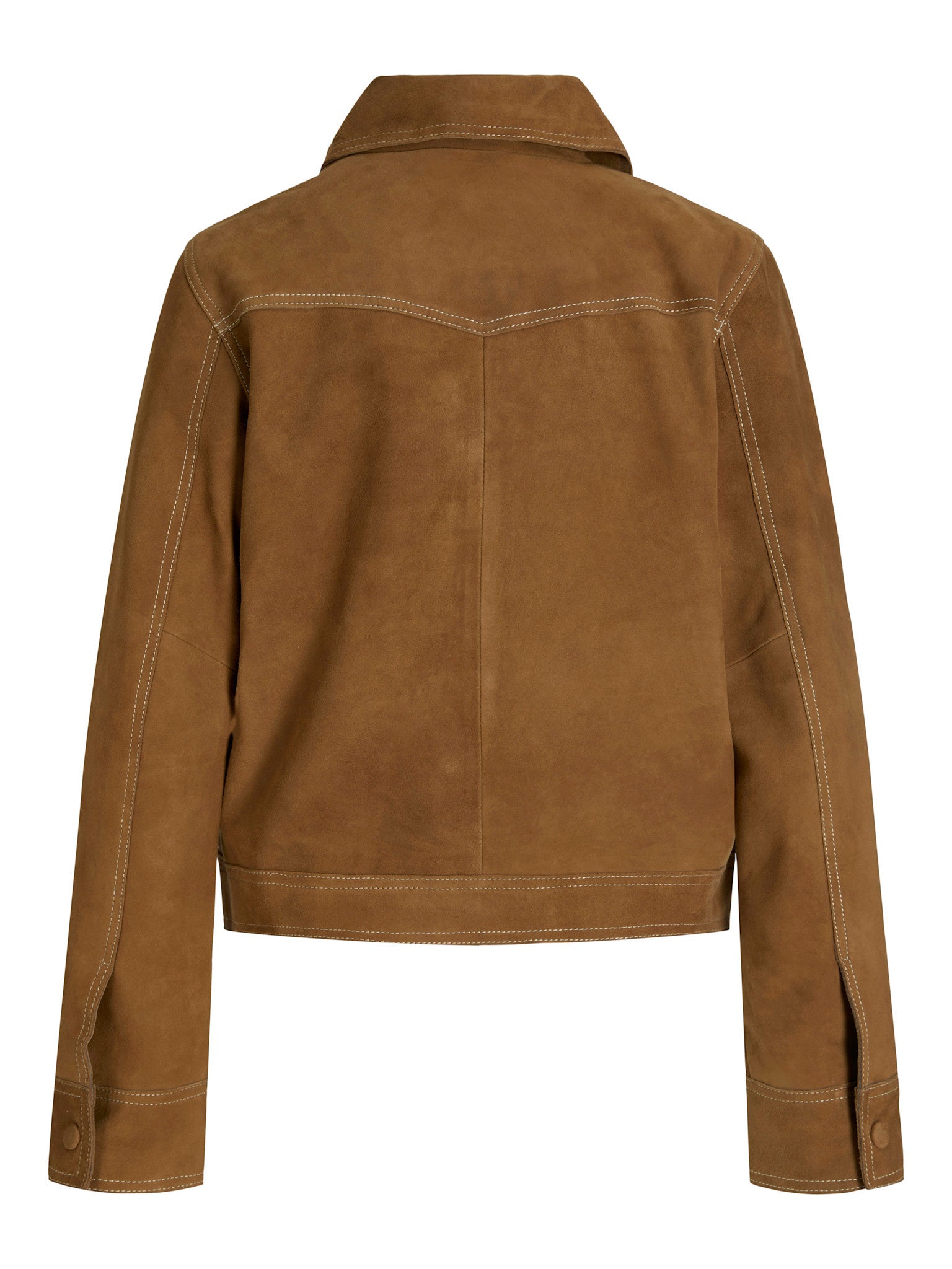 JXAVA SUEDE JACKET - RUBBER BROWN