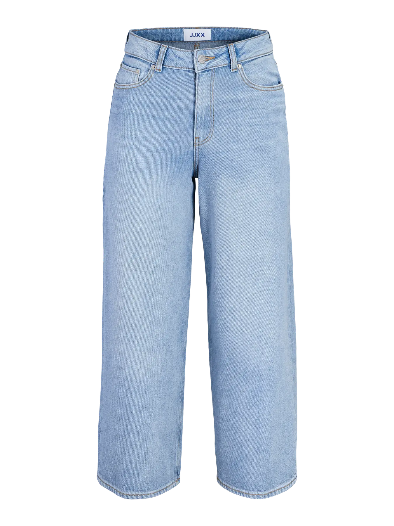 JXSANTIAGO WIDE CROP R324 JEANS - LIGHT BLUE