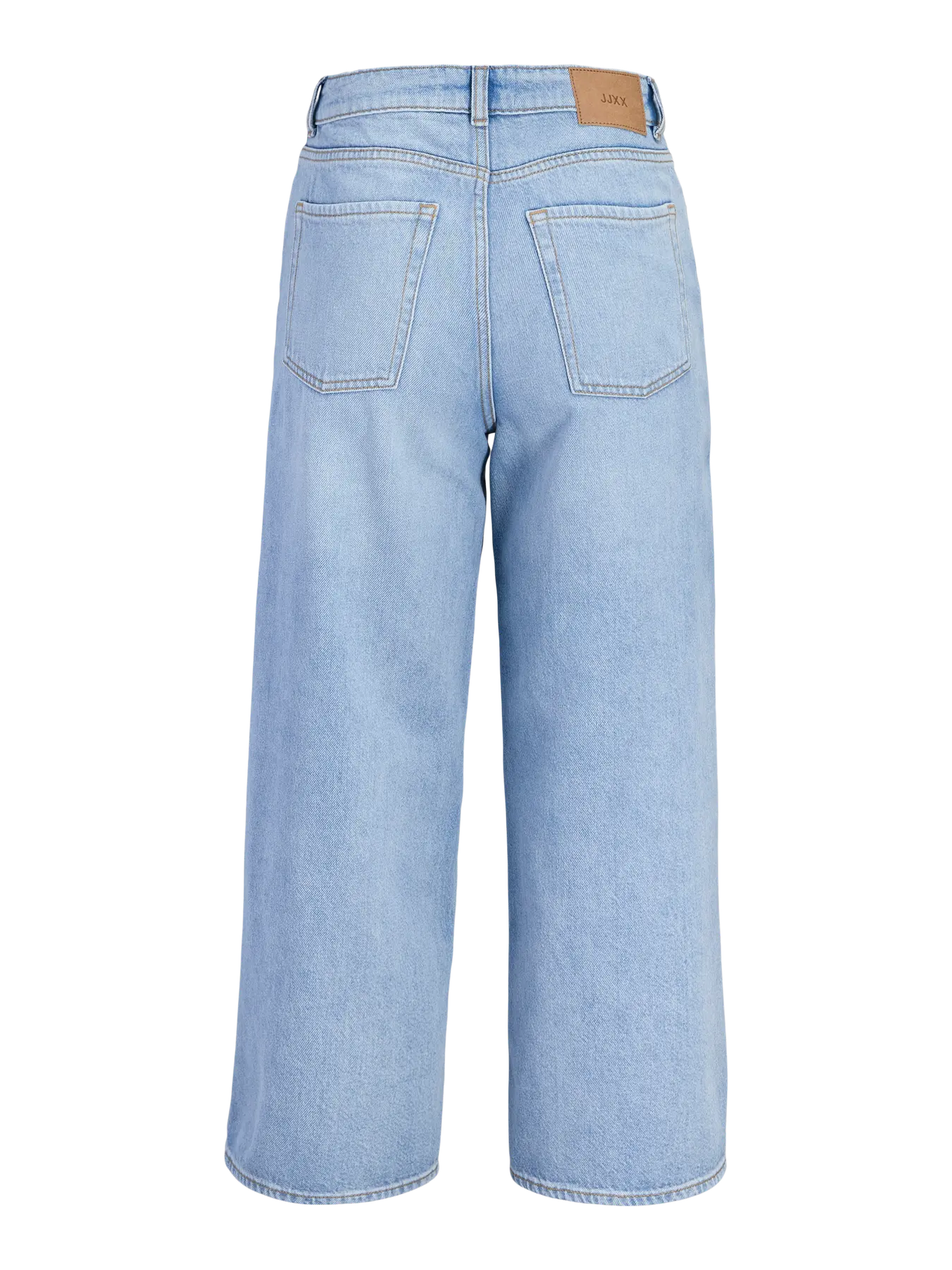 JXSANTIAGO WIDE CROP R324 JEANS - LIGHT BLUE