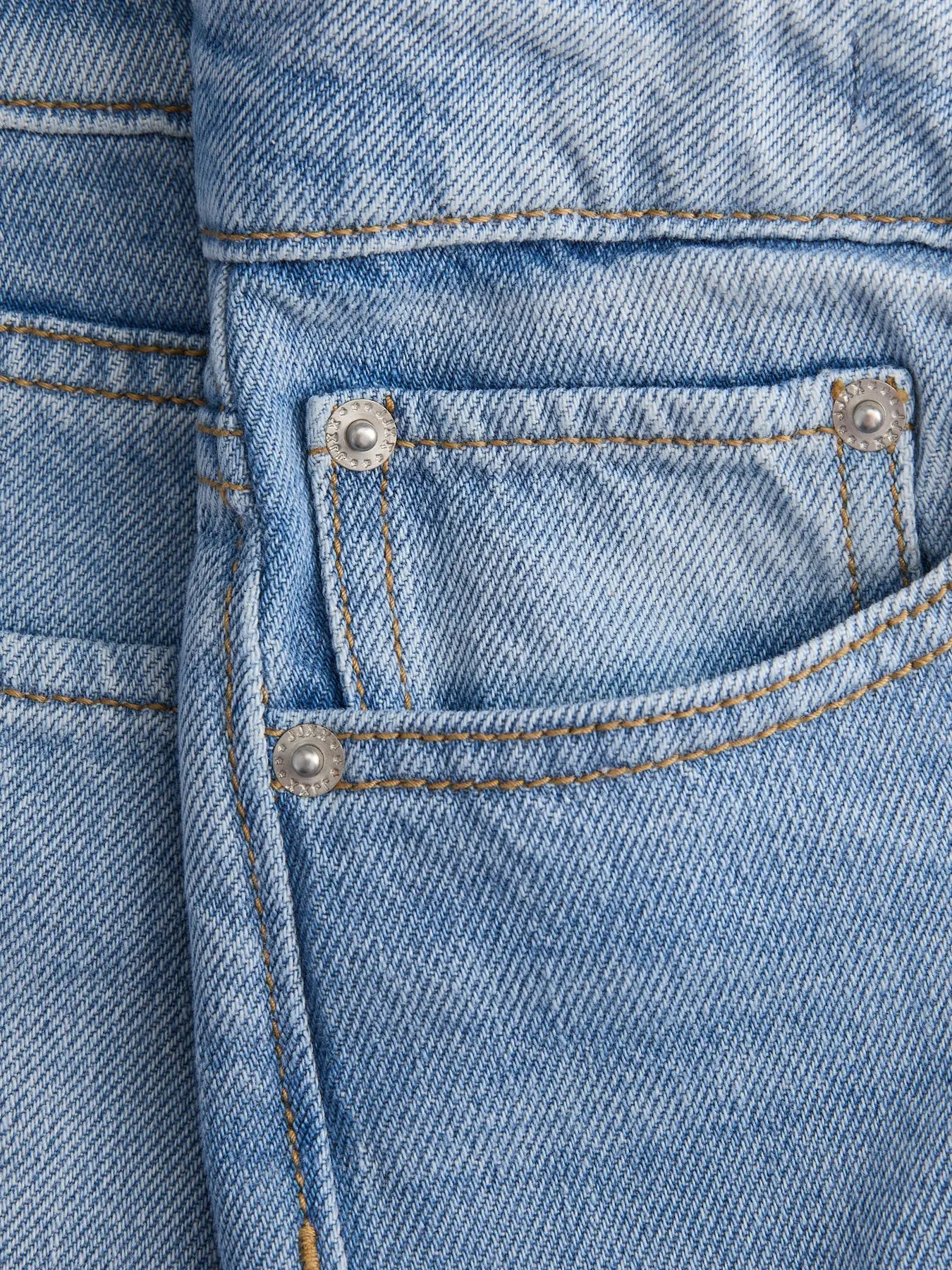 JXSANTIAGO WIDE CROP R324 JEANS - LIGHT BLUE