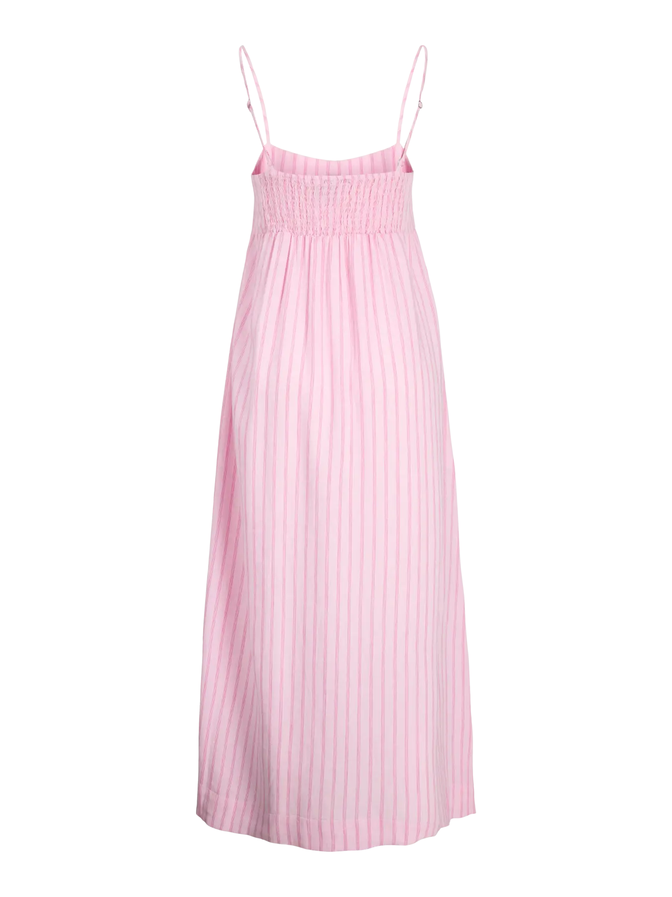 JXALMIRA LINEN LONG DRESS - PINK LADY