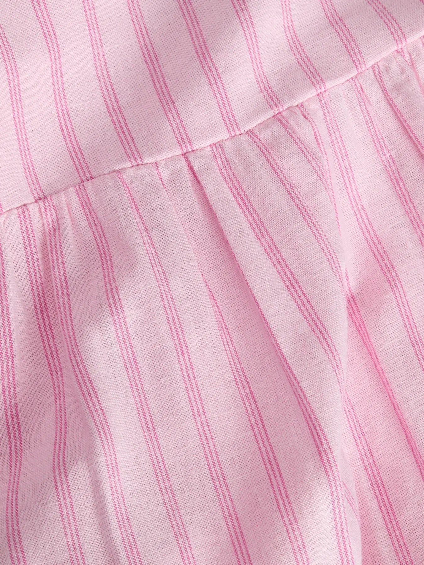 JXALMIRA LINEN LONG DRESS - PINK LADY