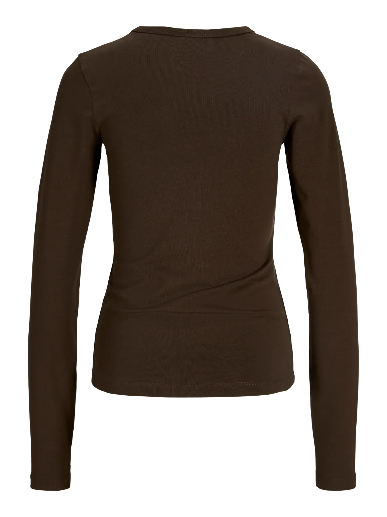 JXCELINE GIGI LS SOLID TEE - DEMITASSE