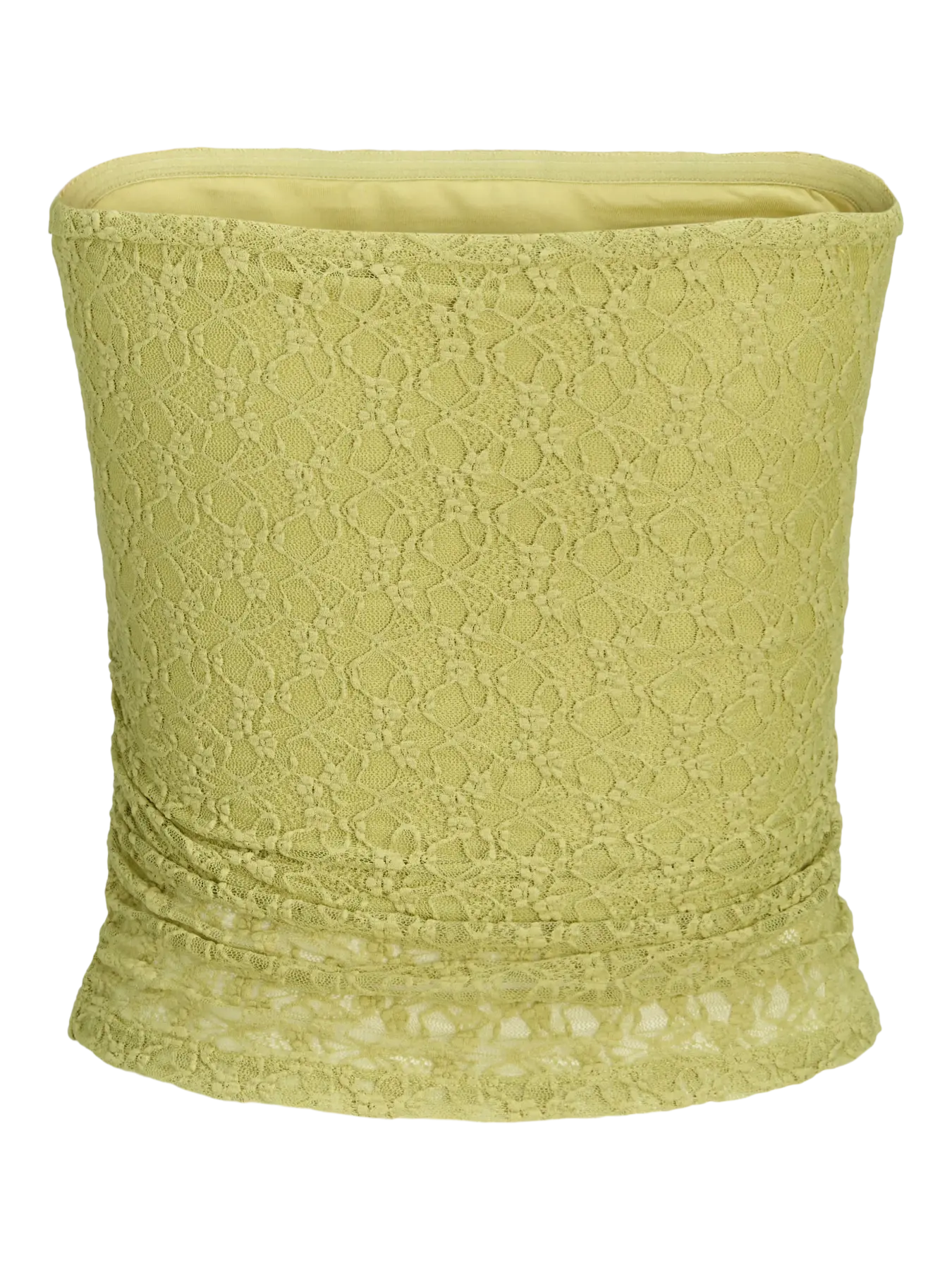 JXMONROE LACE TUBE TOP - FERN