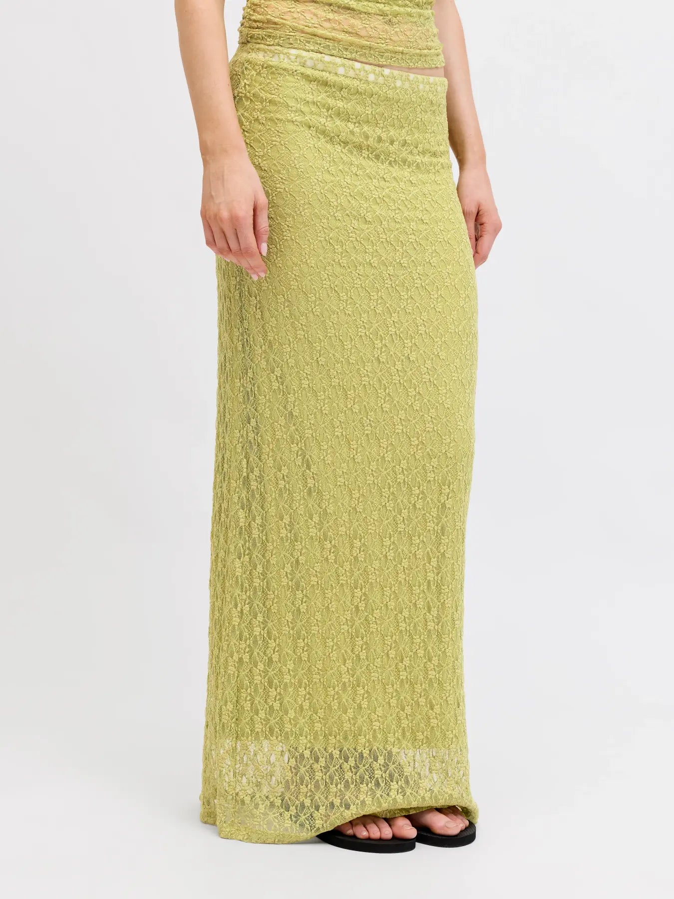JXMONROE  LACE SKIRT - FERN