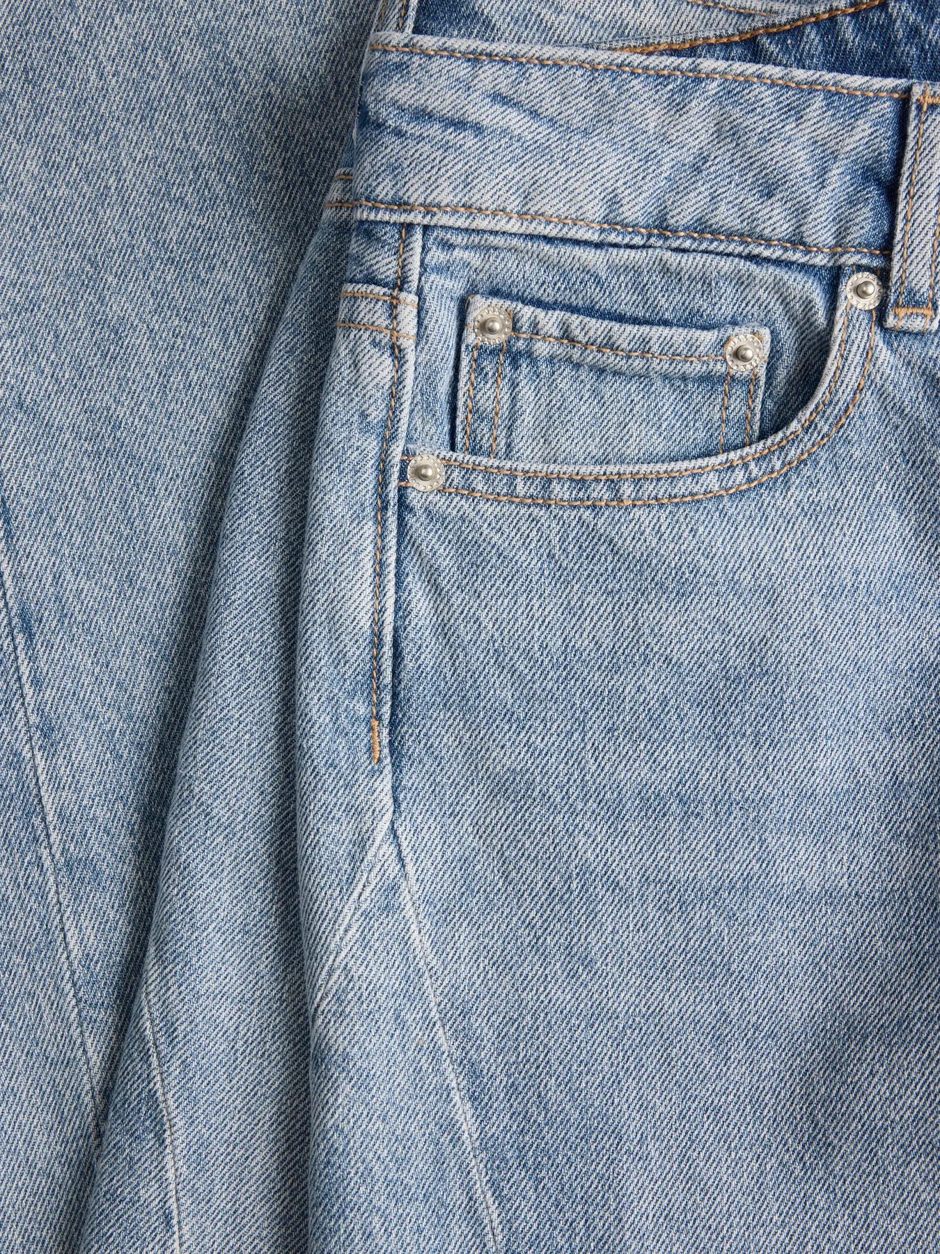 JXTOKYO LANJA WIDE R350 - LIGHT BLUE DENIM