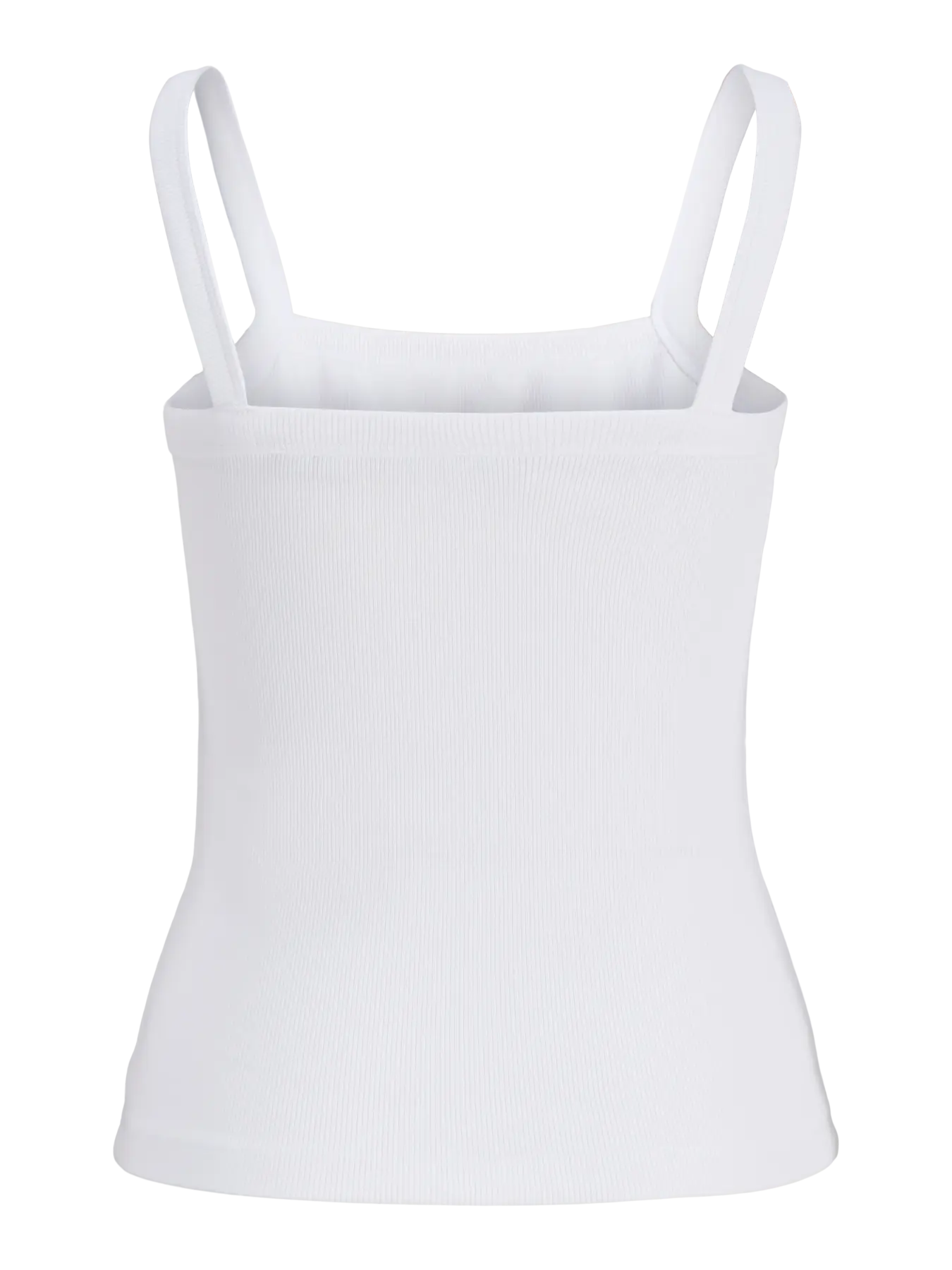 JXFIFI RIB TOP - BRIGHT WHITE