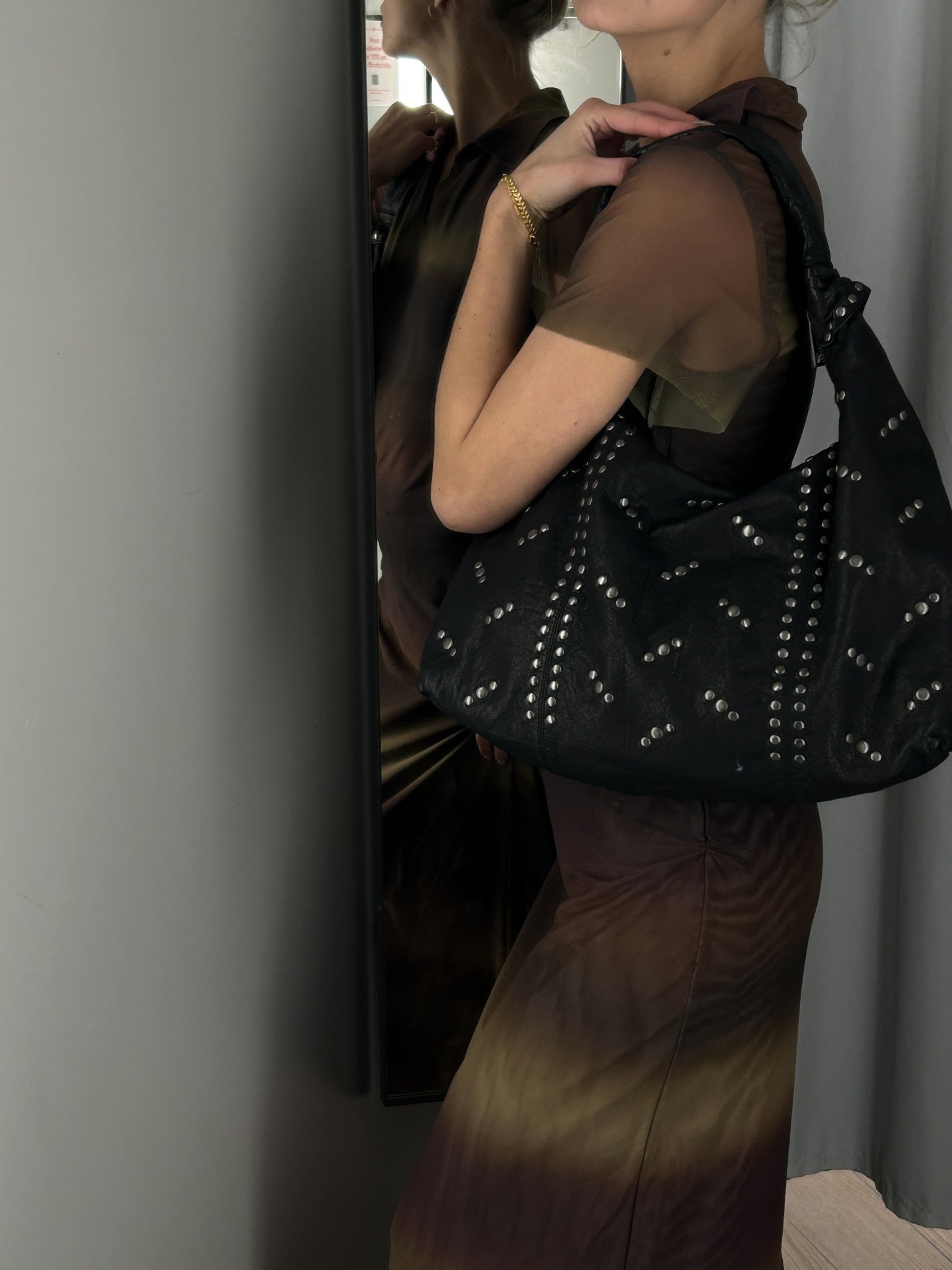 Maxi Dandy Rivet Washed - Black