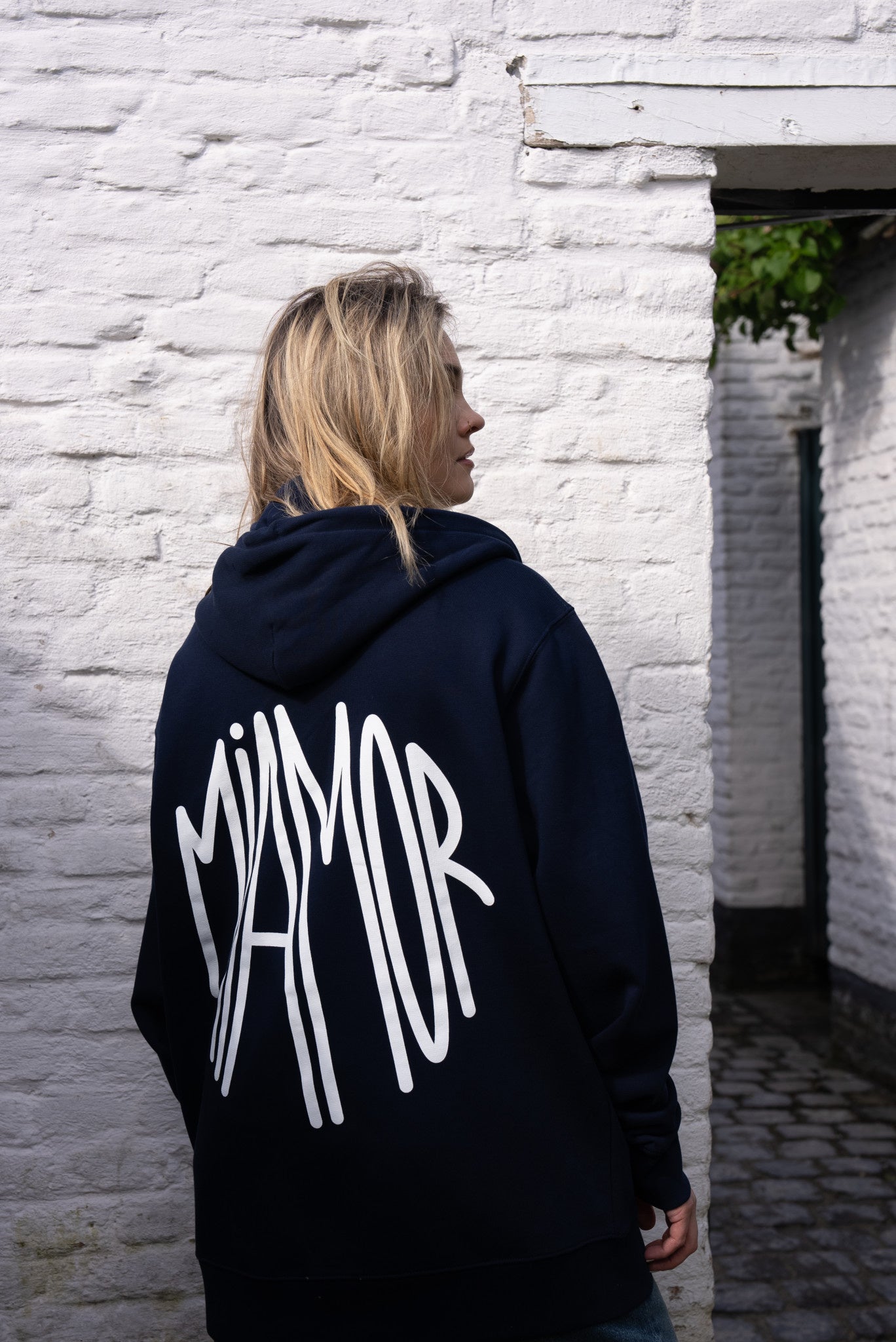 Miamor Supreme hoodie met rits - marineblauw