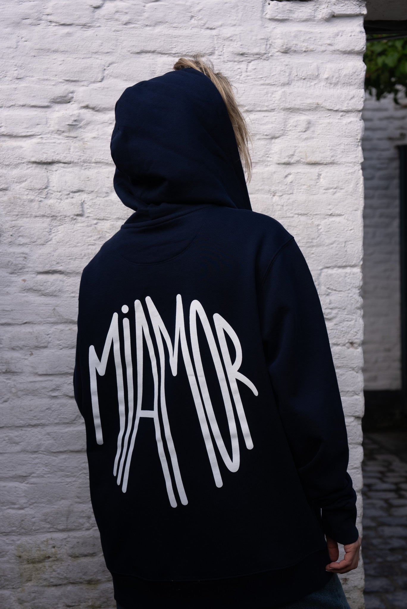 Miamor Supreme hoodie met rits - marineblauw