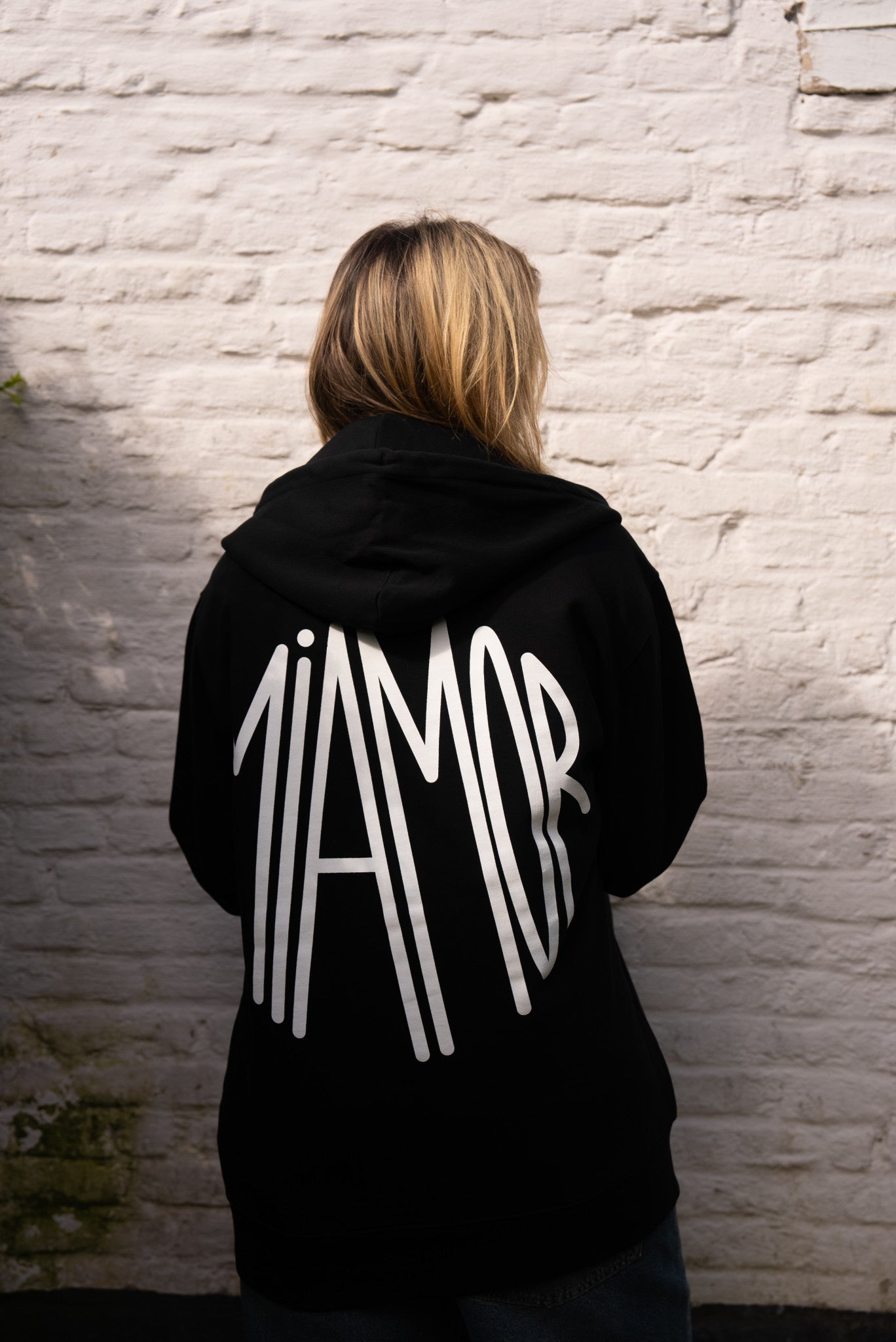 Miamor Supreme hoodie met rits - zwart