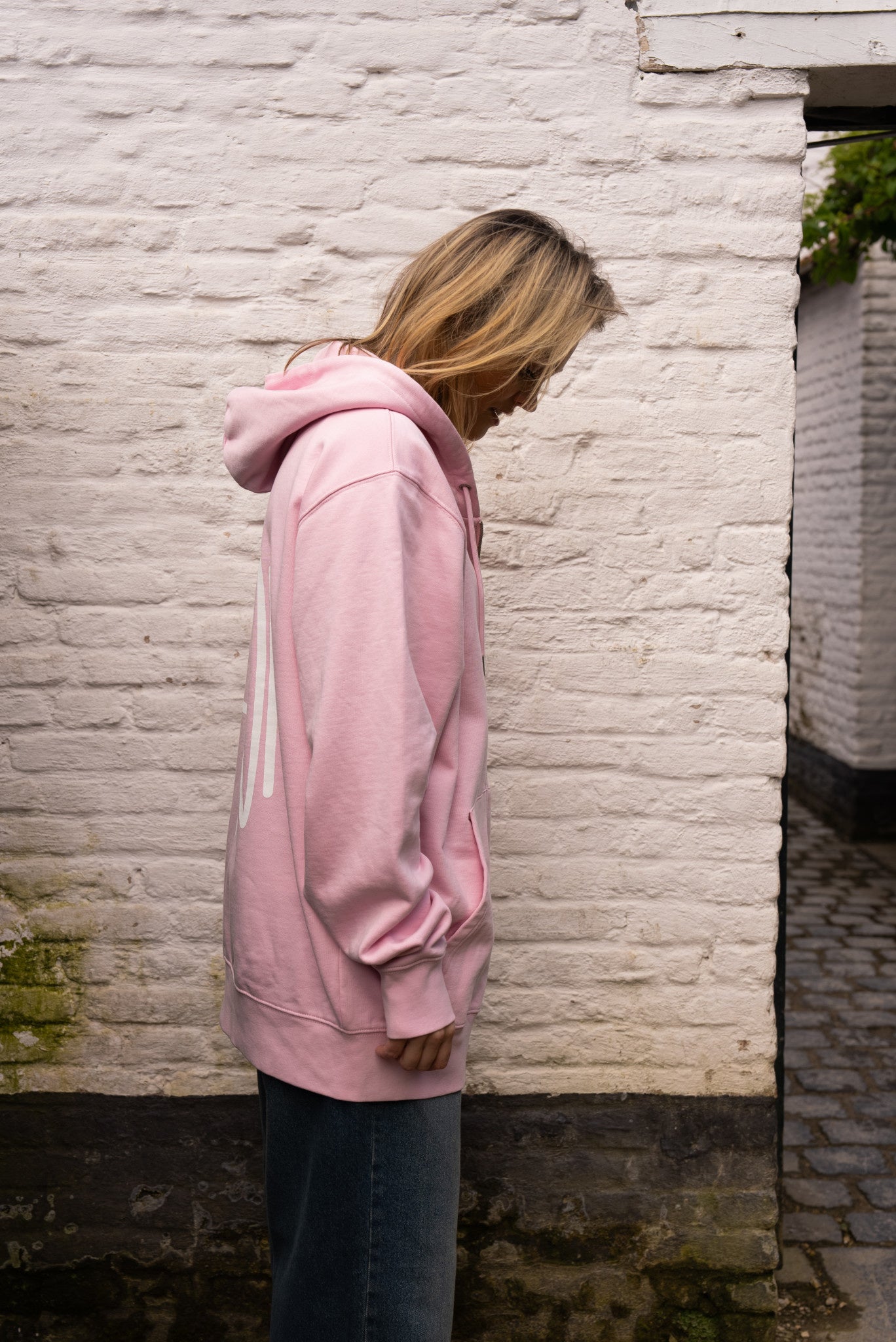 Miamor Supreme hoodie met rits - babyroze