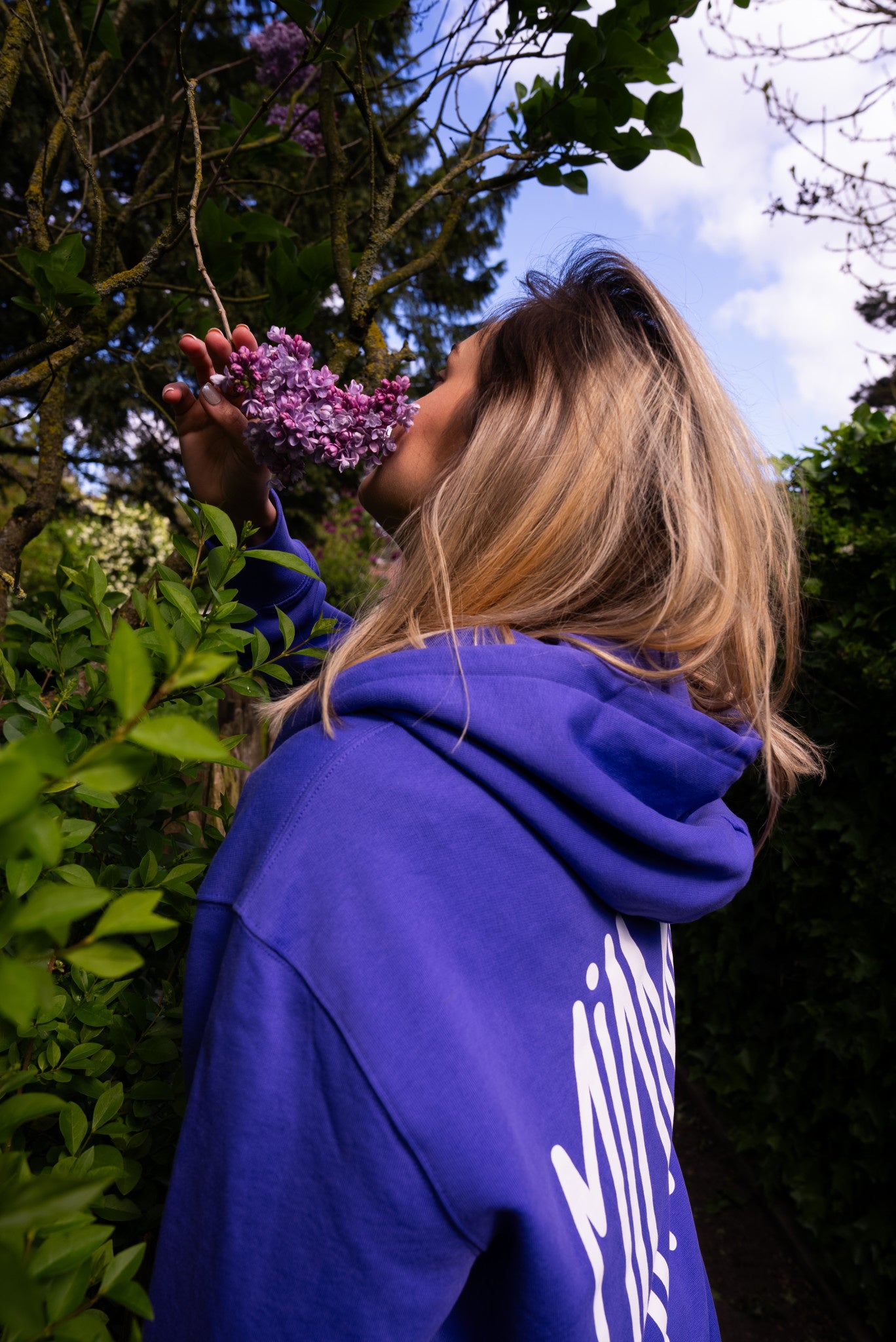 Miamor Supreme hoodie met rits - paars