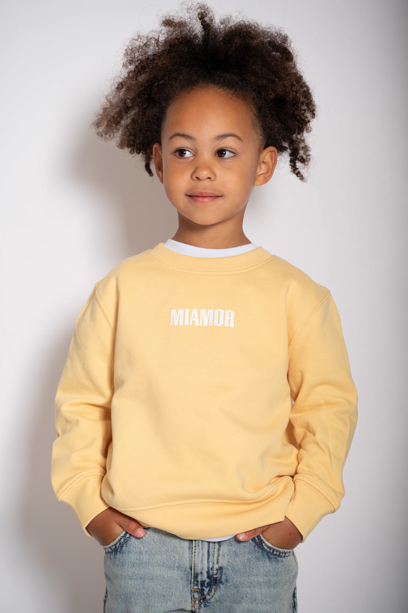 Mini Miamor Supreme col rond - crème jaune