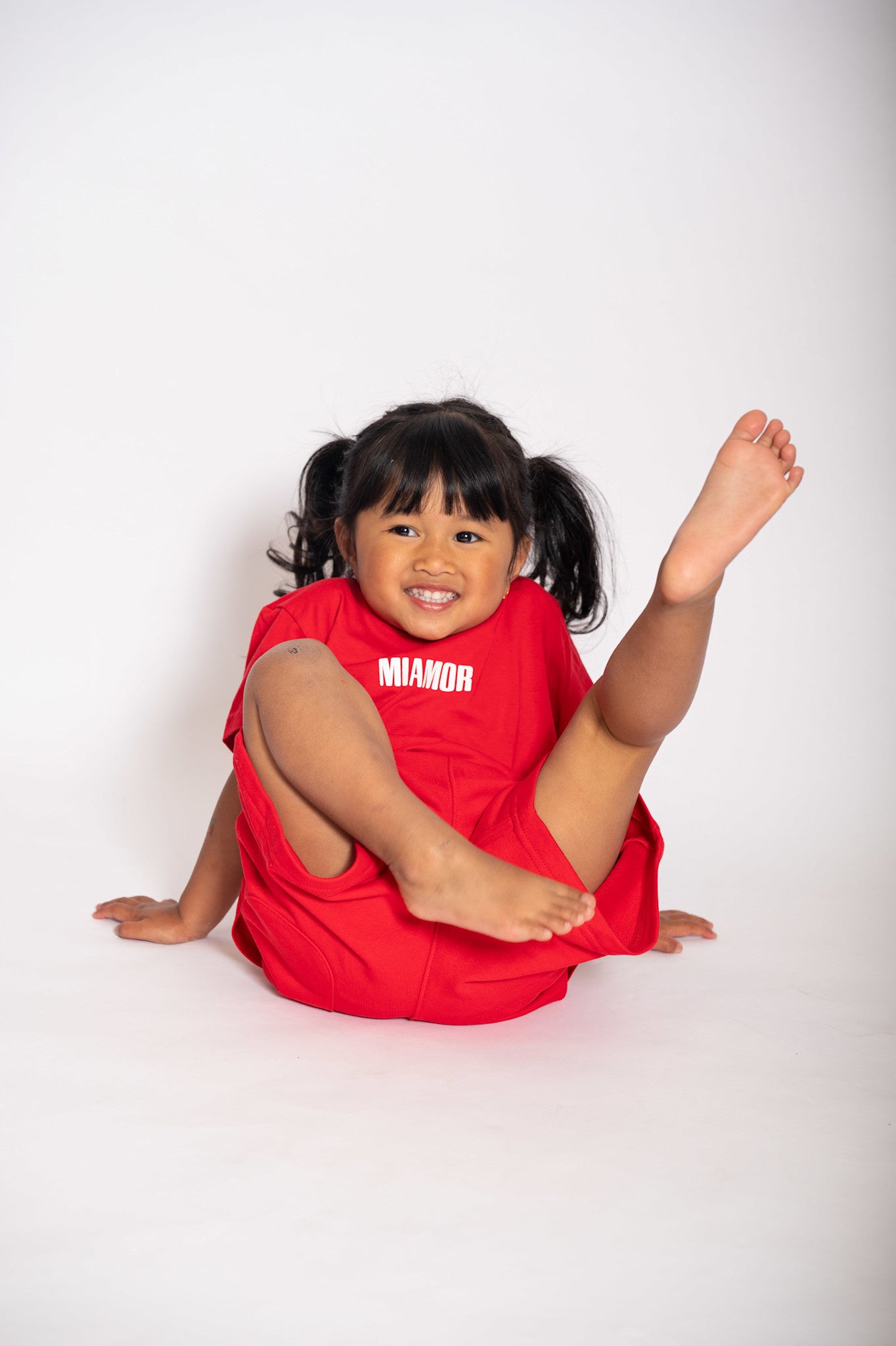 NOUVEAU - Short Mini Miamor Supreme rouge - logo blanc