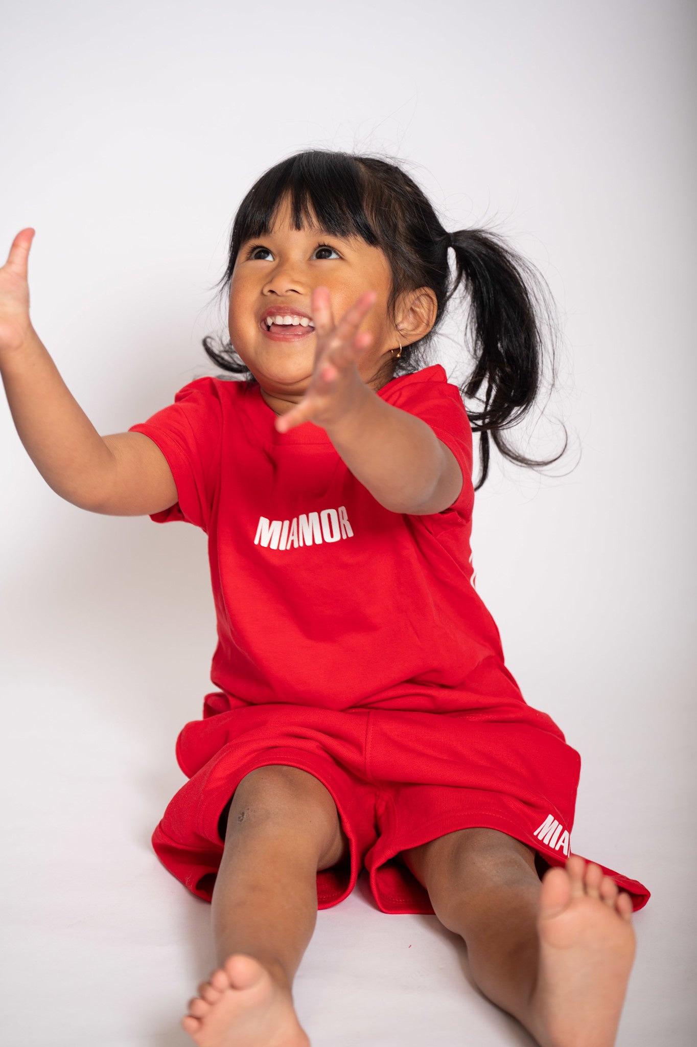 NOUVEAU - Short Mini Miamor Supreme rouge - logo blanc