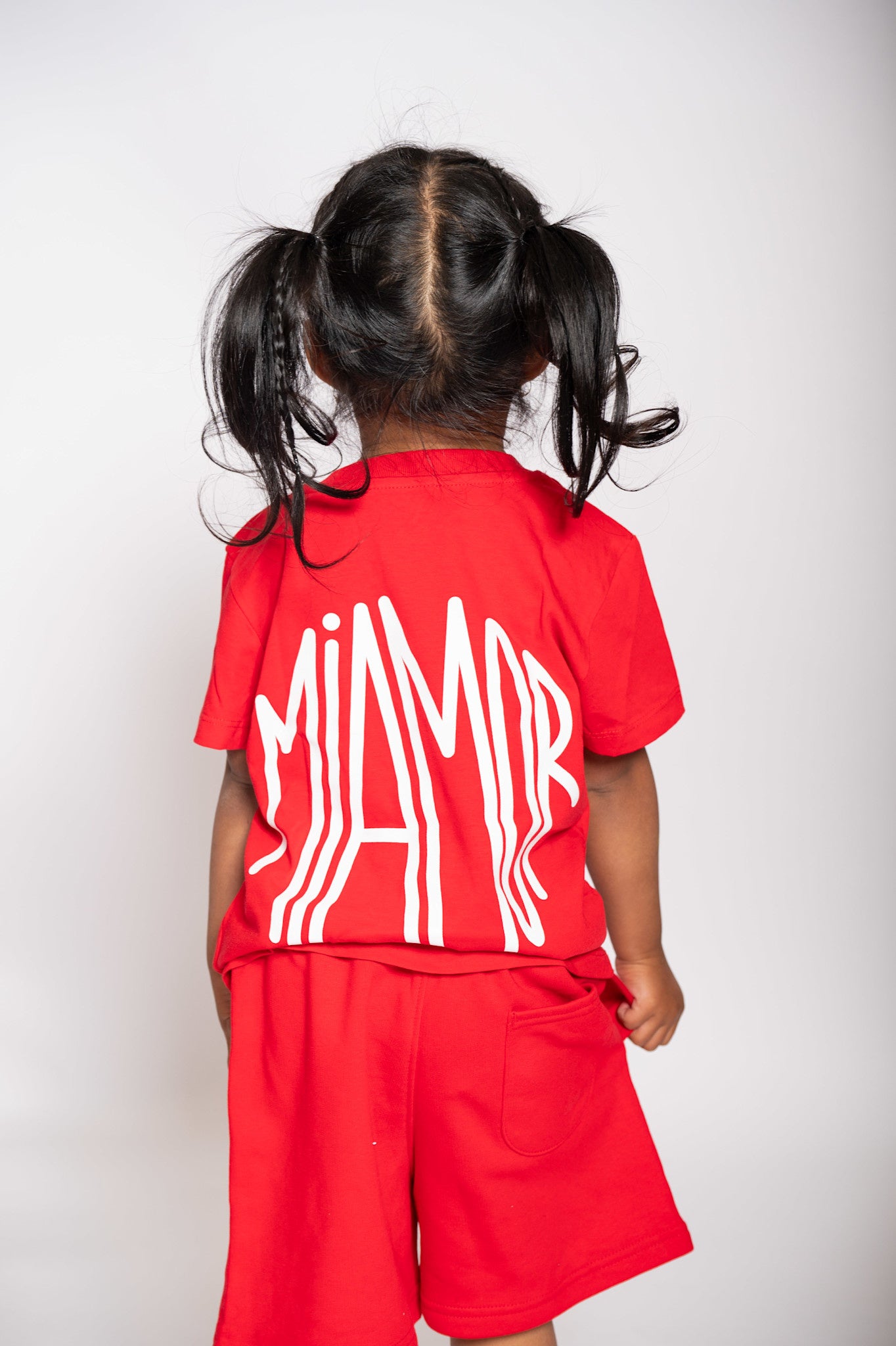 NOUVEAU - Short Mini Miamor Supreme rouge - logo blanc