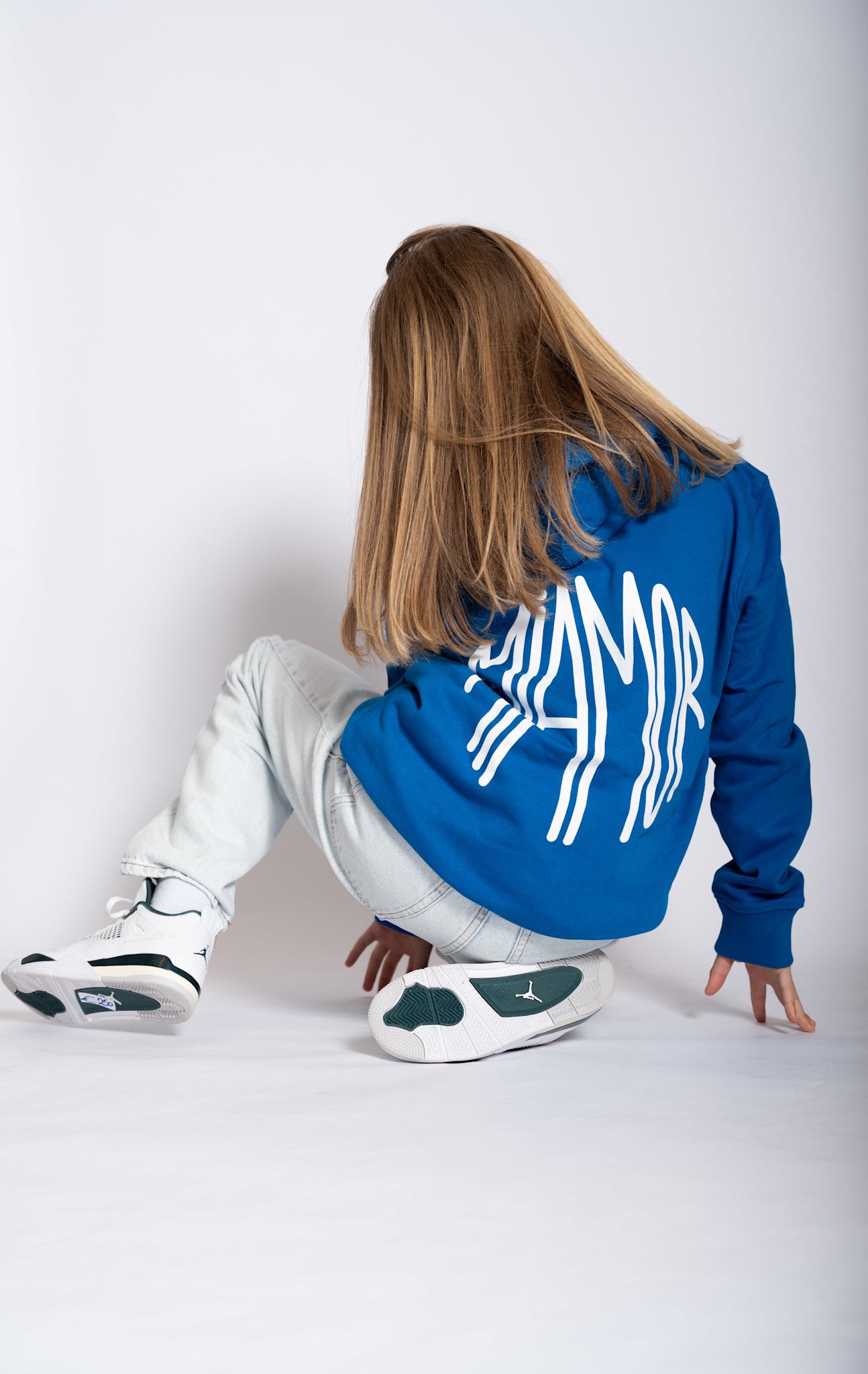 NOUVEAU - Mini sweat à capuche Supreme Miamor - bleu roi