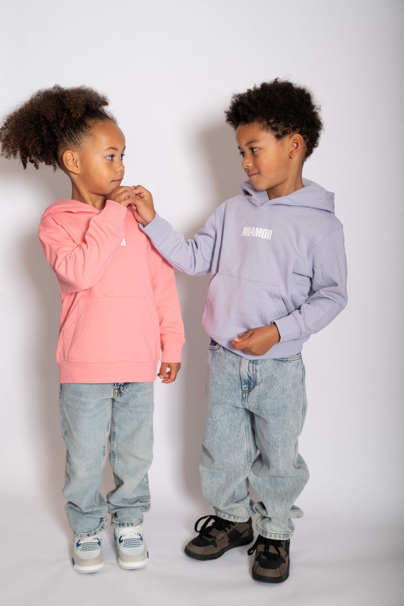 NOUVEAU - Mini sweat à capuche Supreme Miamor - Lilas