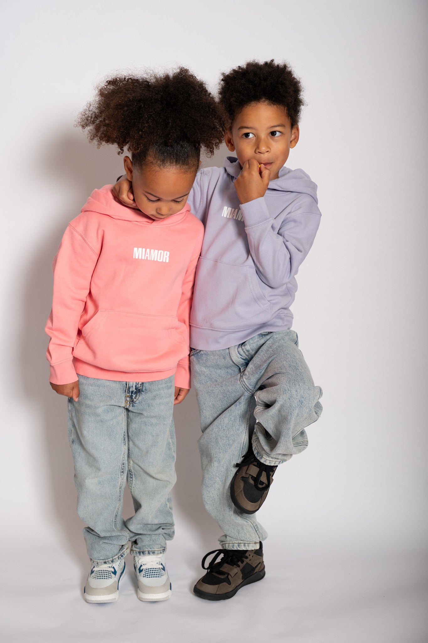 NOUVEAU - Mini sweat à capuche Supreme Miamor - rose joie