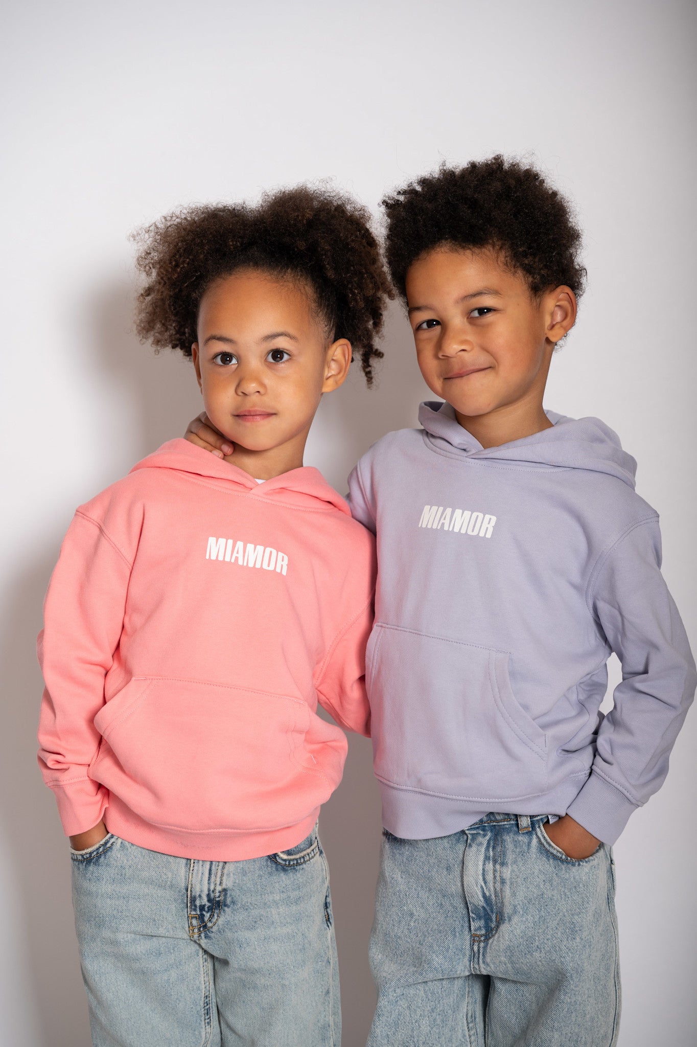 NOUVEAU - Mini sweat à capuche Supreme Miamor - rose joie