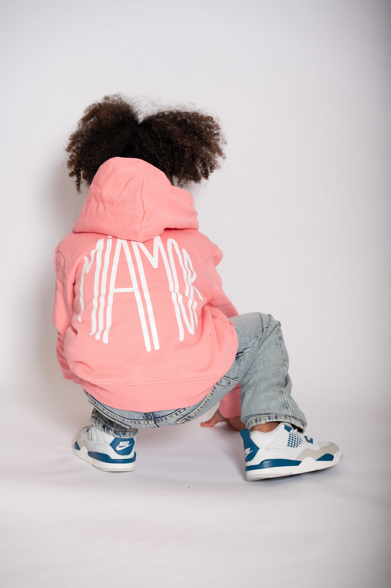 NOUVEAU - Mini sweat à capuche Supreme Miamor - rose joie