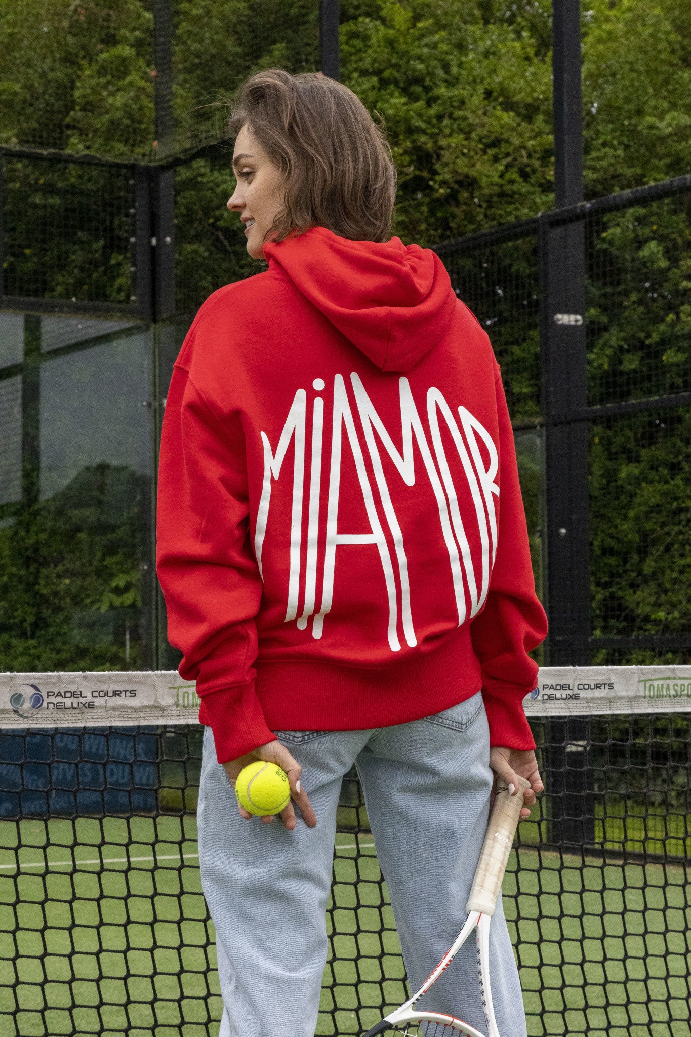 Miamor Supreme hoodie - Rood