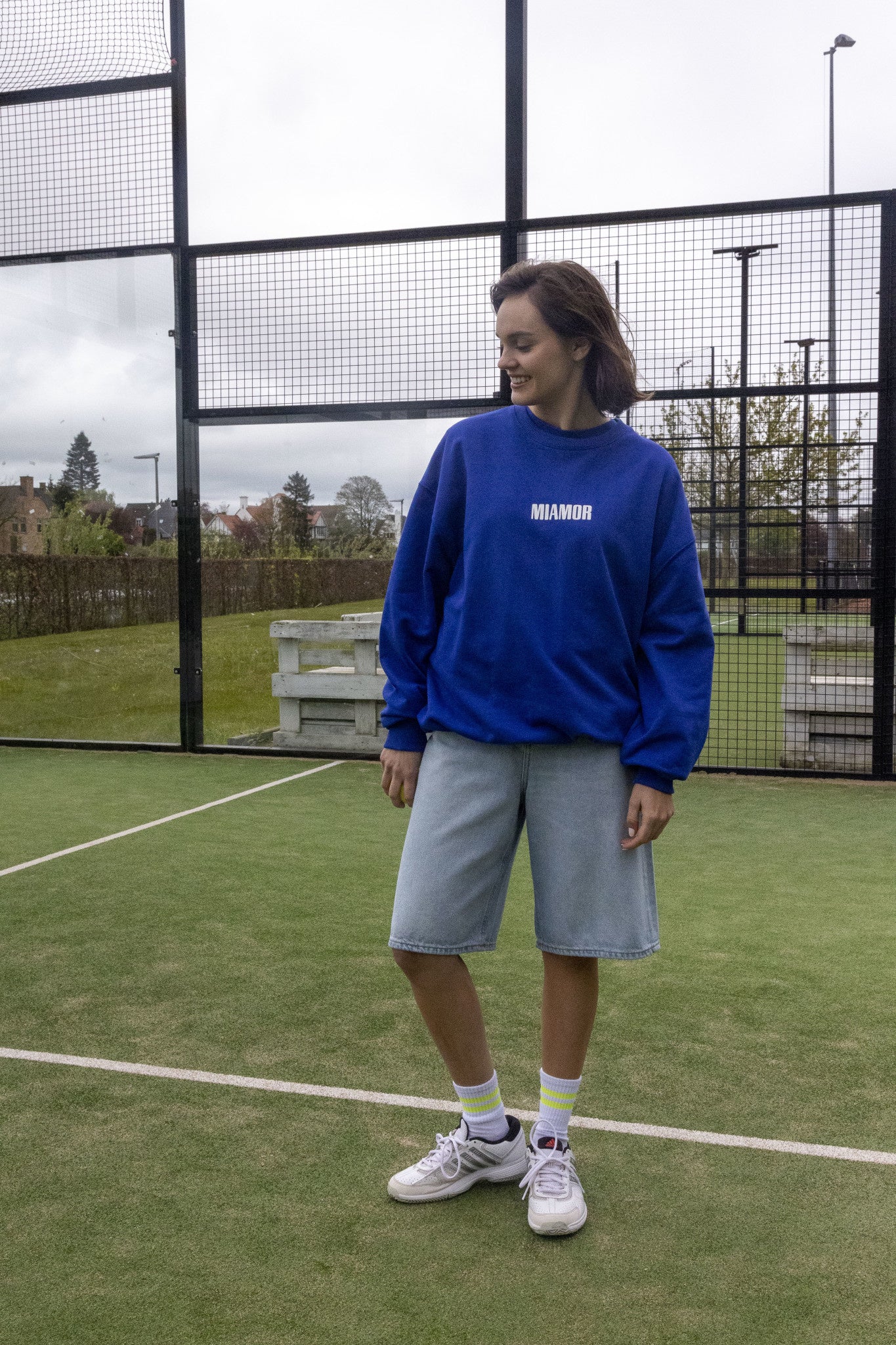 Miamor Supreme ronde hals - Koningsblauw