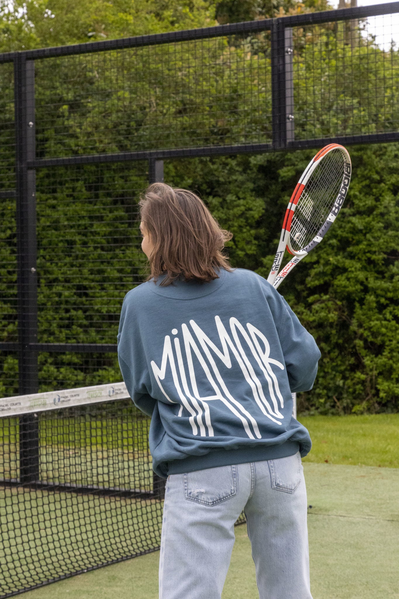 Miamor Supreme crewneck - Petrolgroen