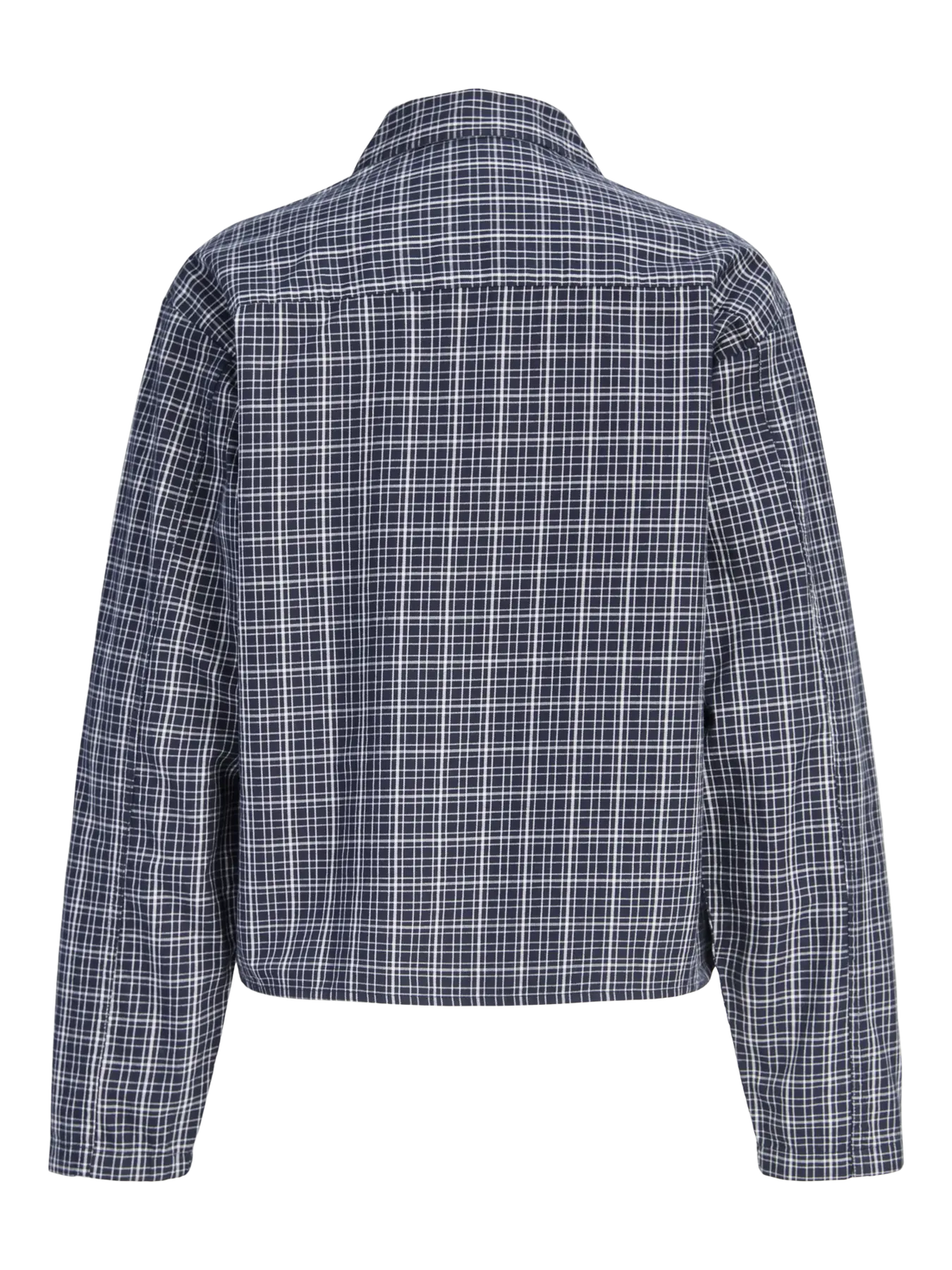JXASTA LS CLEAN CHECK SHIRT - NAVY