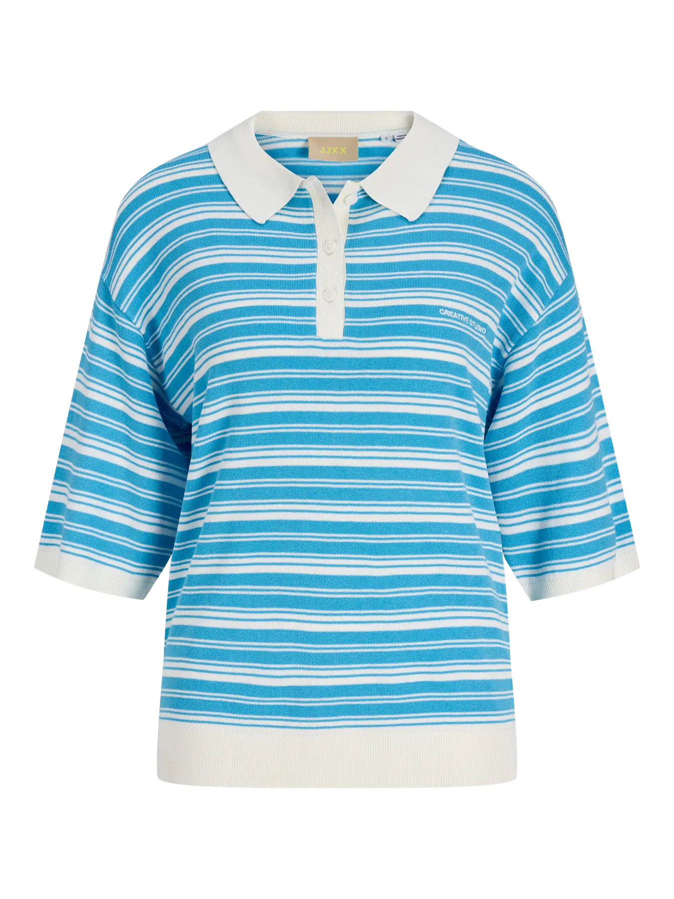 JXVILDA POLO KNIT - SWIM CAP/ VANILLA ICE