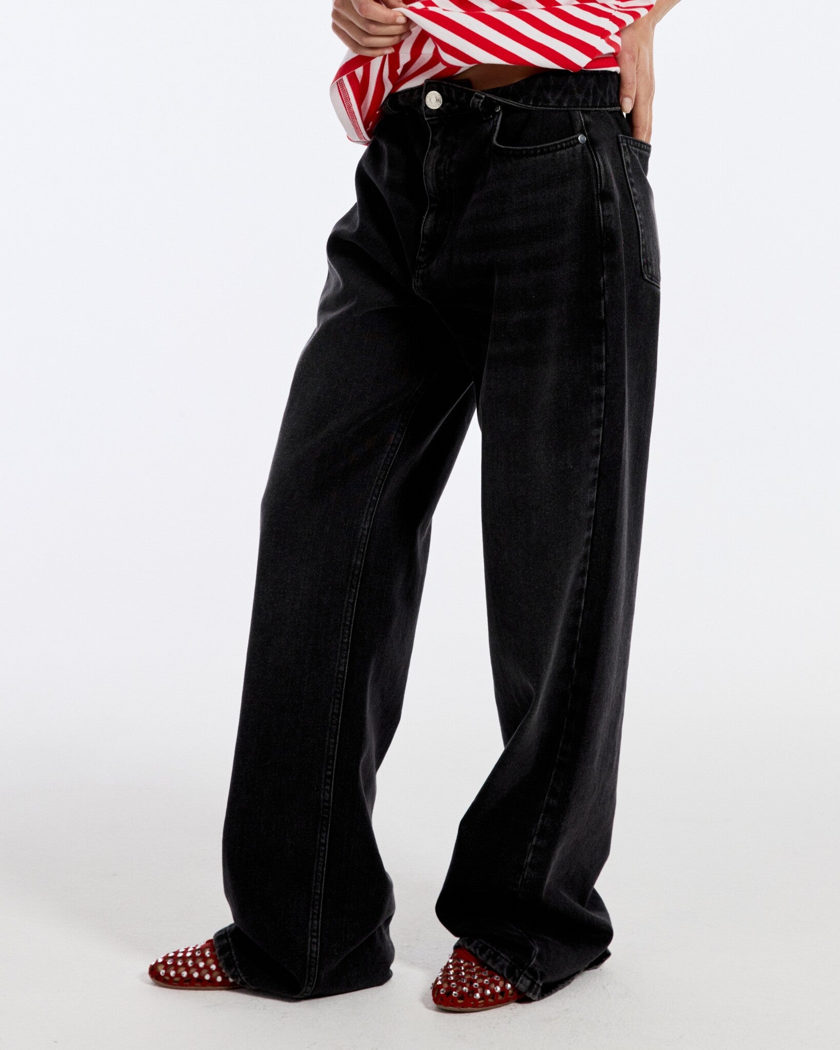 Basis Stieg jeans - Zwart