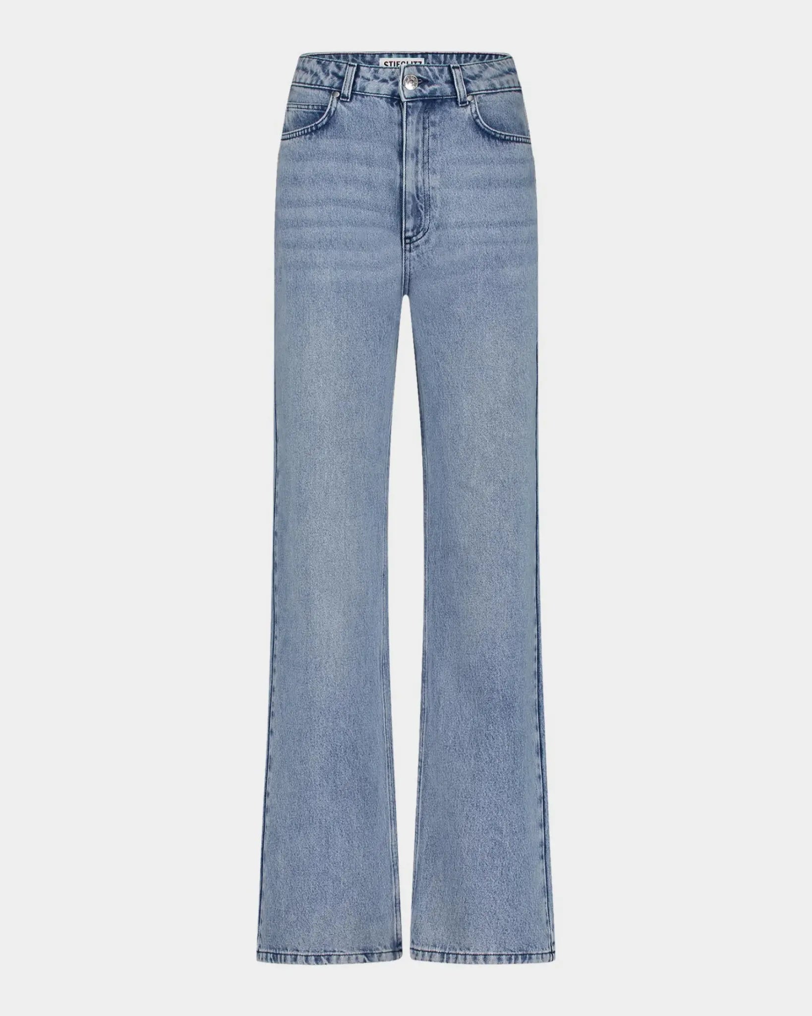Basic Stieg Jeans - Blauw Demin