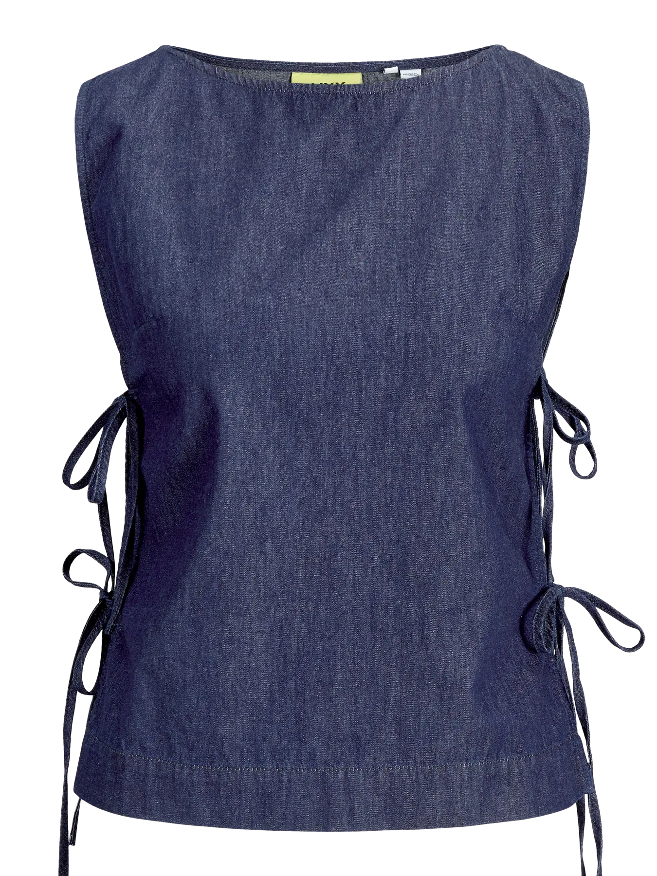 JXDEBBY CHAMBREY TOP - DARK BLUE DENIM
