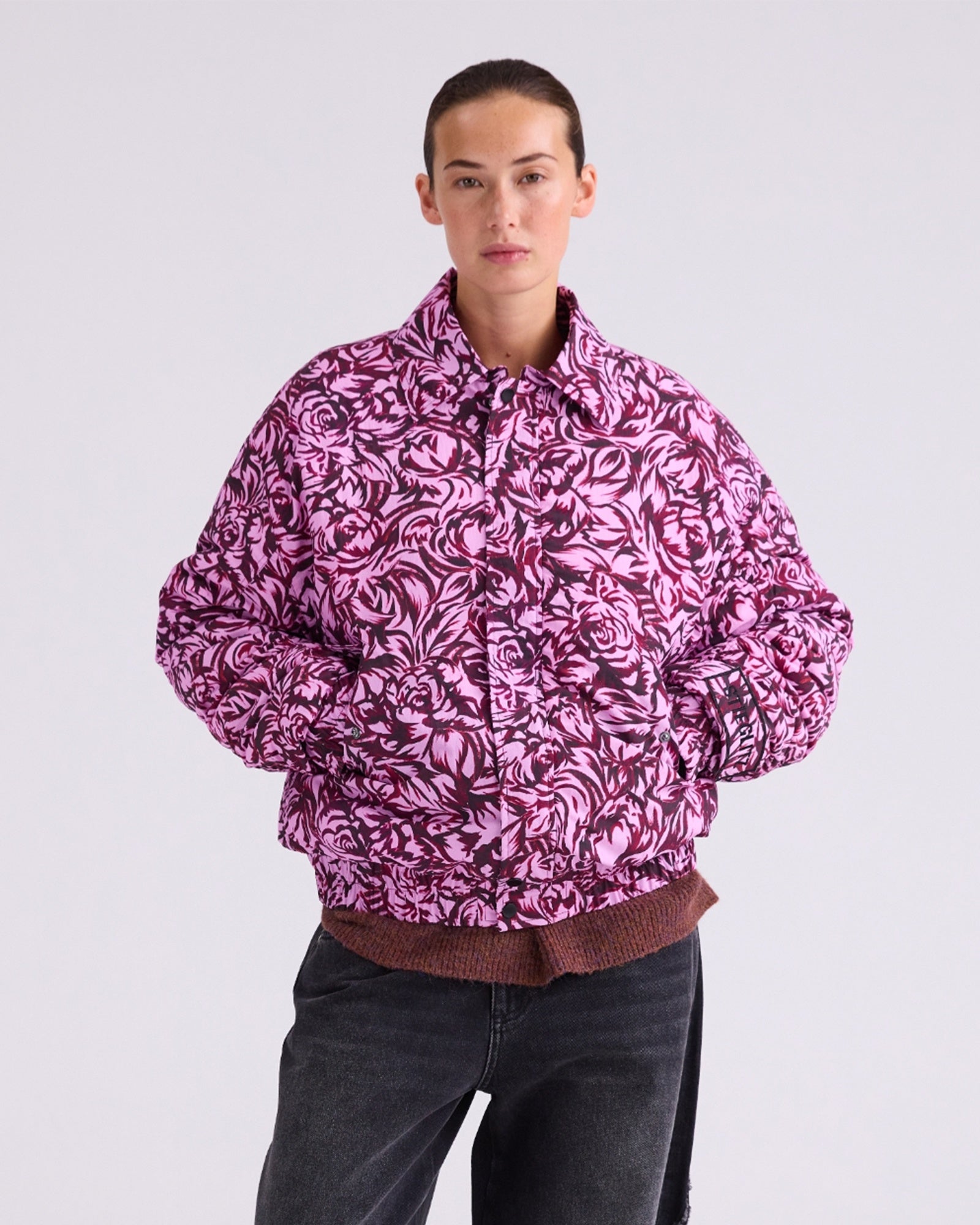 CHALINE BOMBER - ROZE