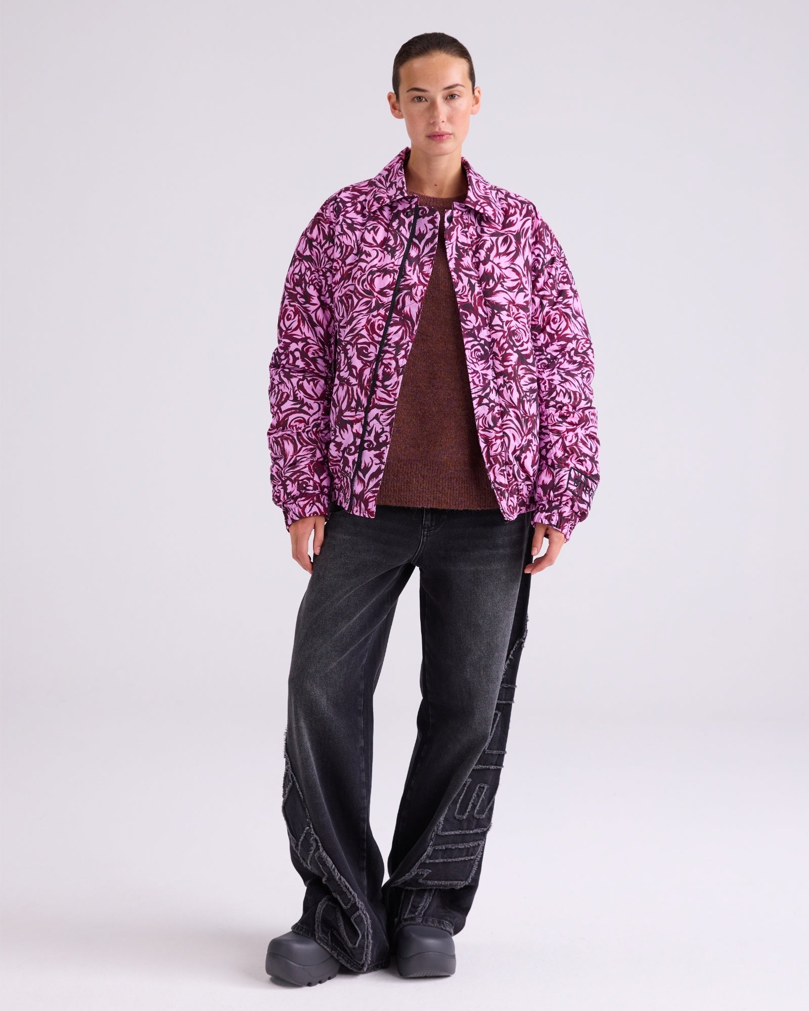 CHALINE BOMBER - ROZE
