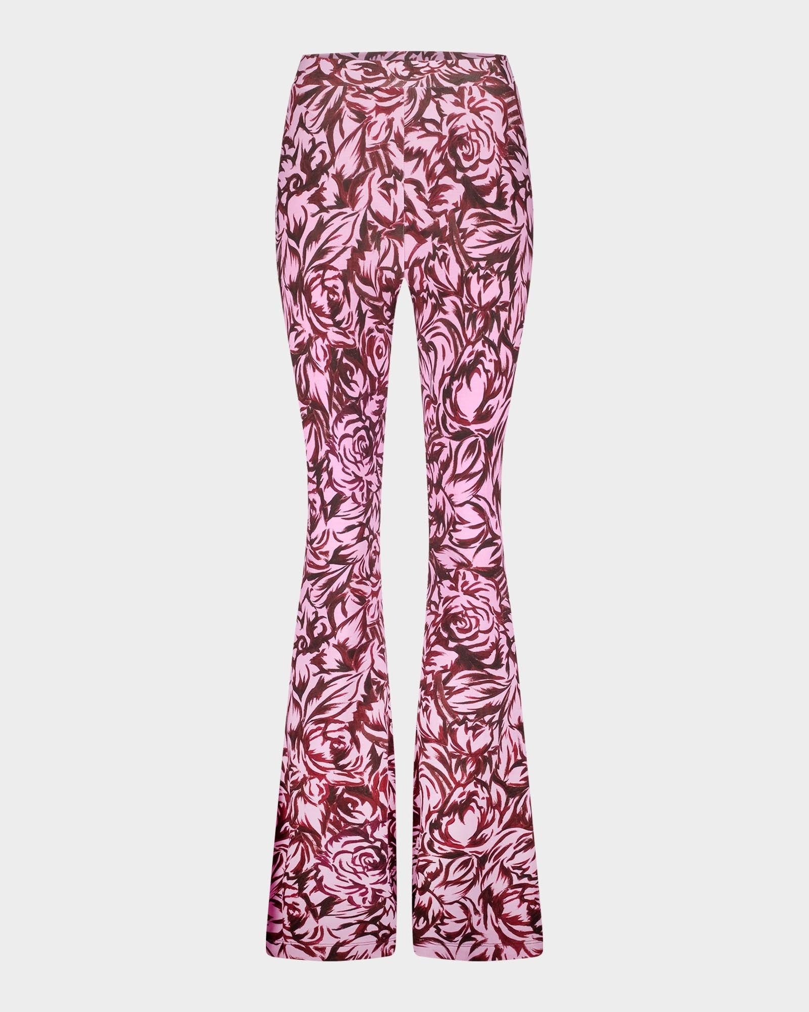 CHALINE UITLOPENDE LEGGINGS - ROZE