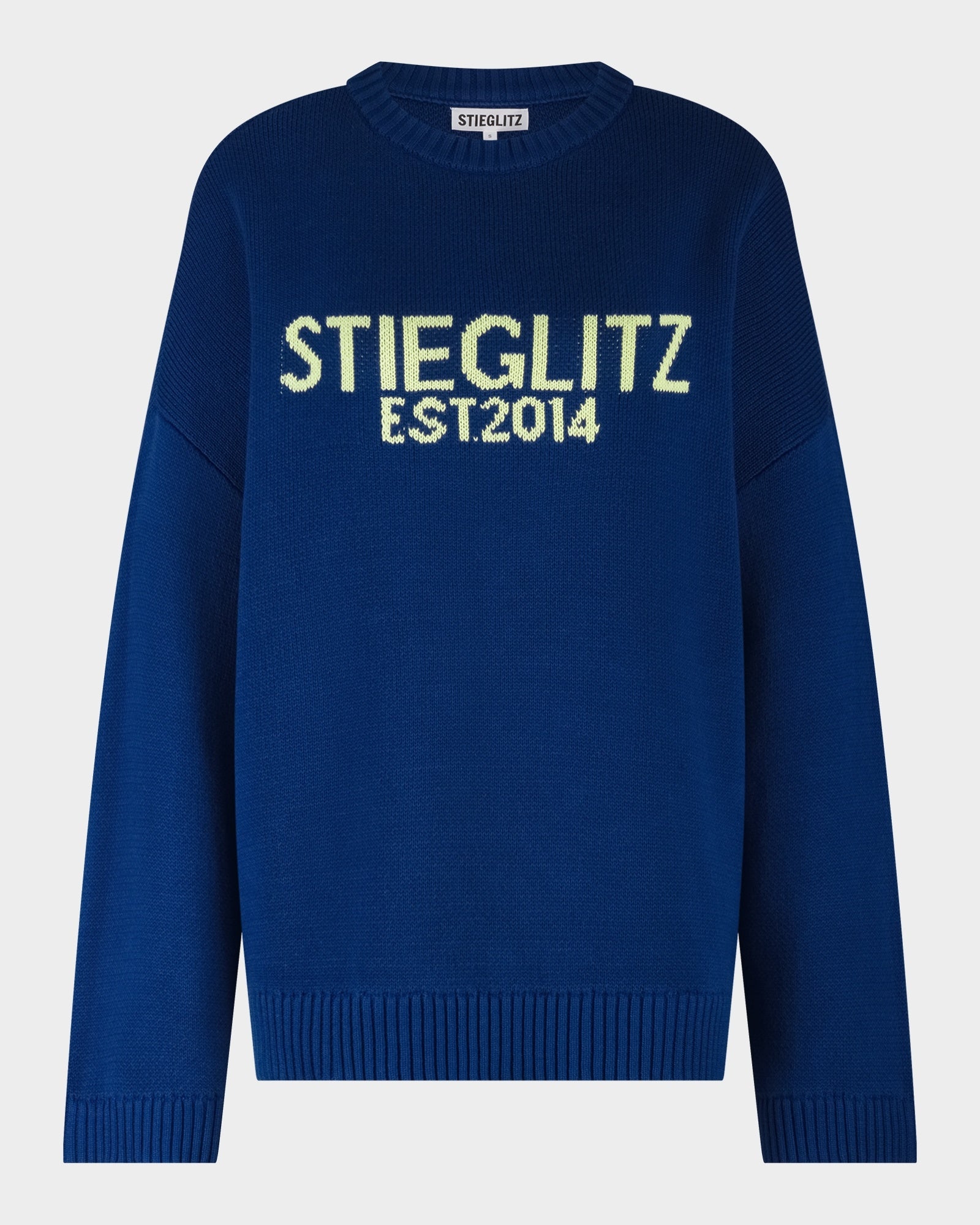 Anita gebreide trui - Blauw