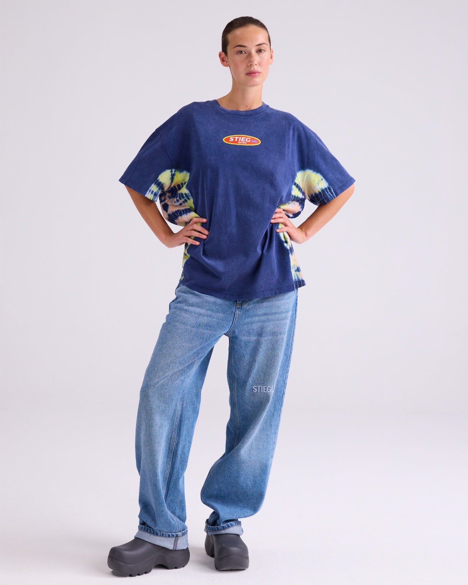 Daniel oversized t-shirt - Blue