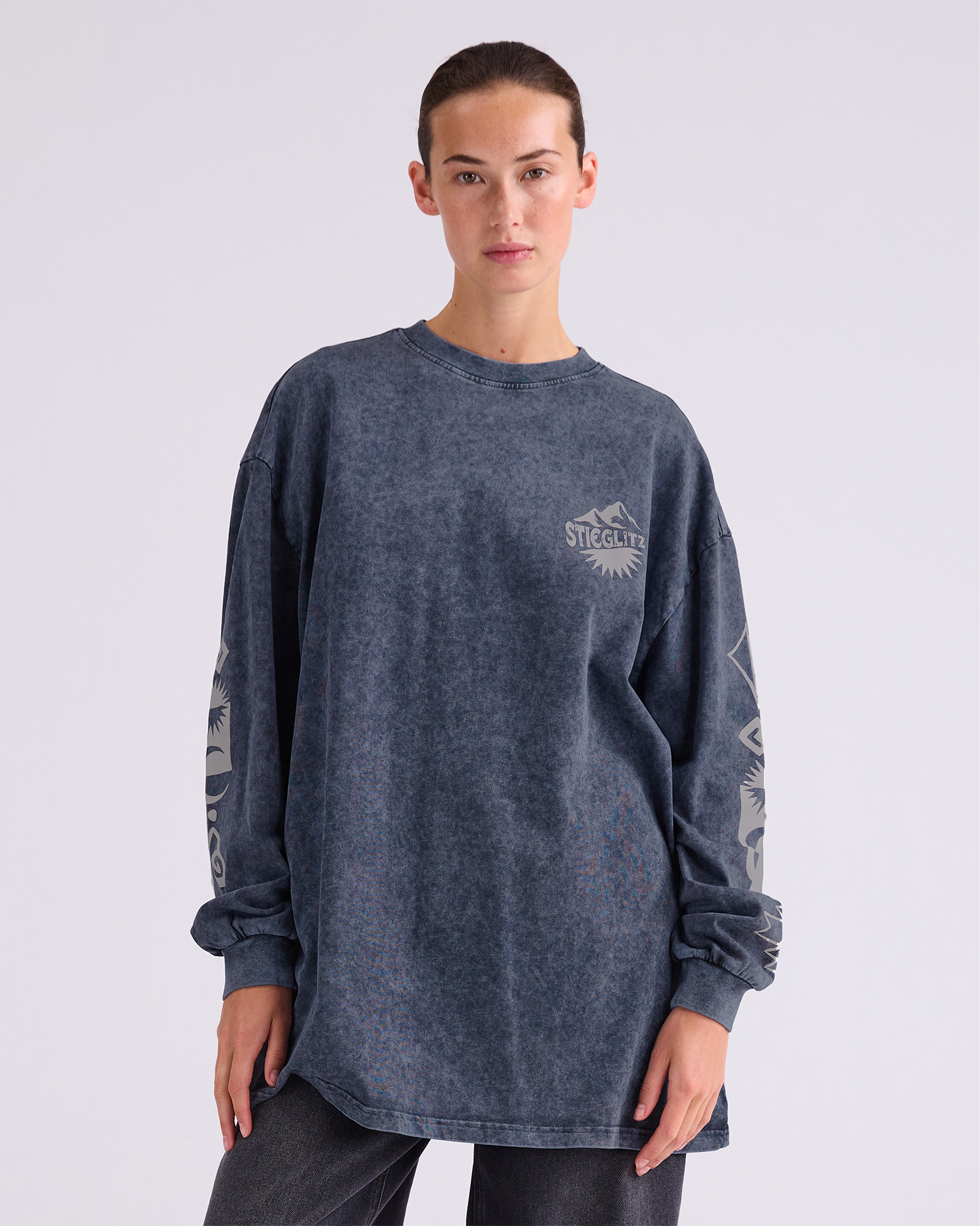 Benjamin skate longsleeve - Zwart