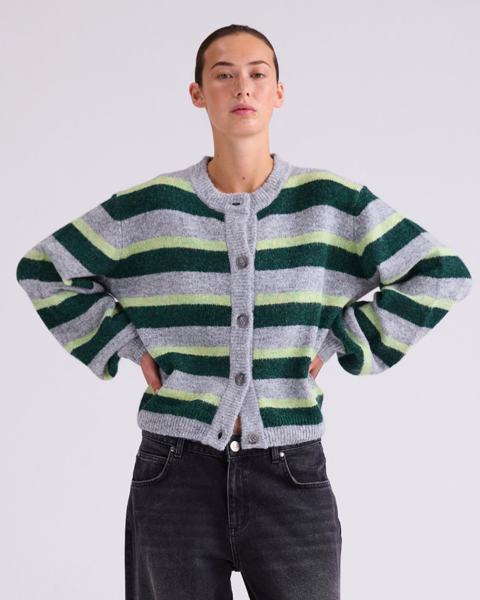 Moya Cardigan - Grijs