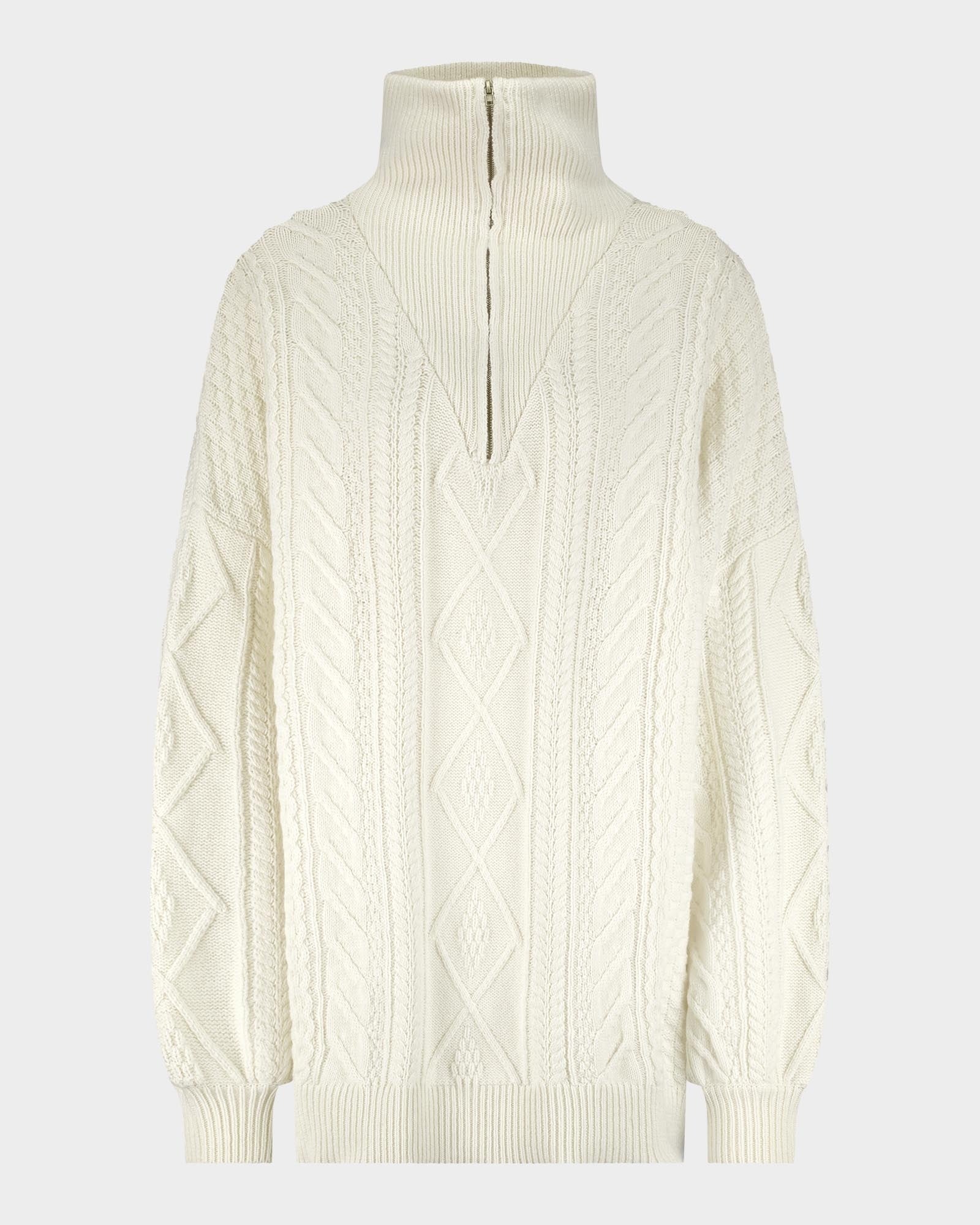 Larena trui - gebroken wit