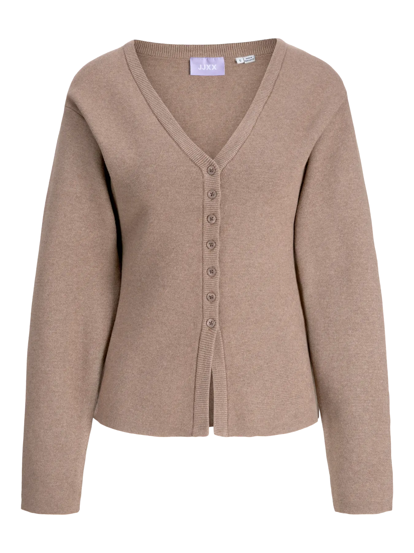 JXDIANA CARDIGAN KNIT - BROWN LENTIL