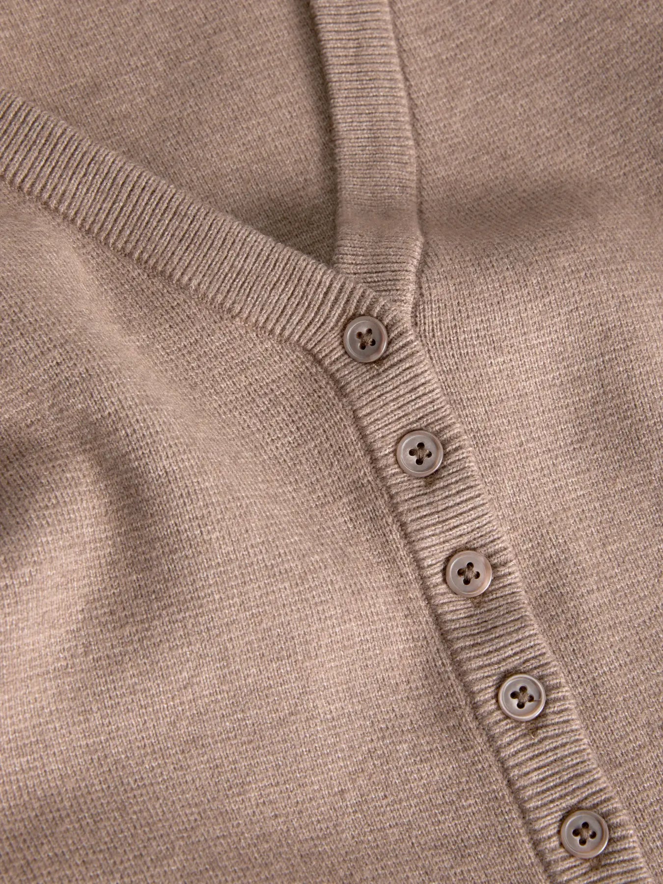 JXDIANA CARDIGAN KNIT - BROWN LENTIL